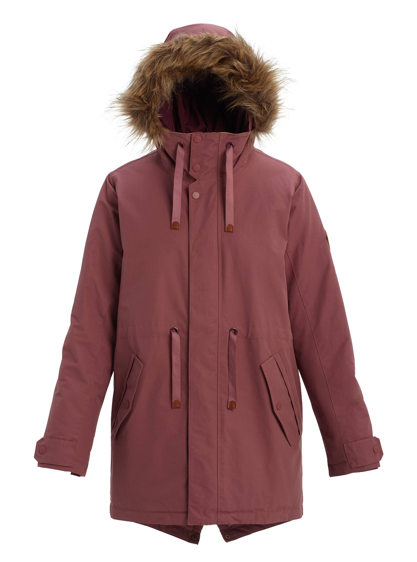 Burton - Parka Saxton femme, Rose Brown, L