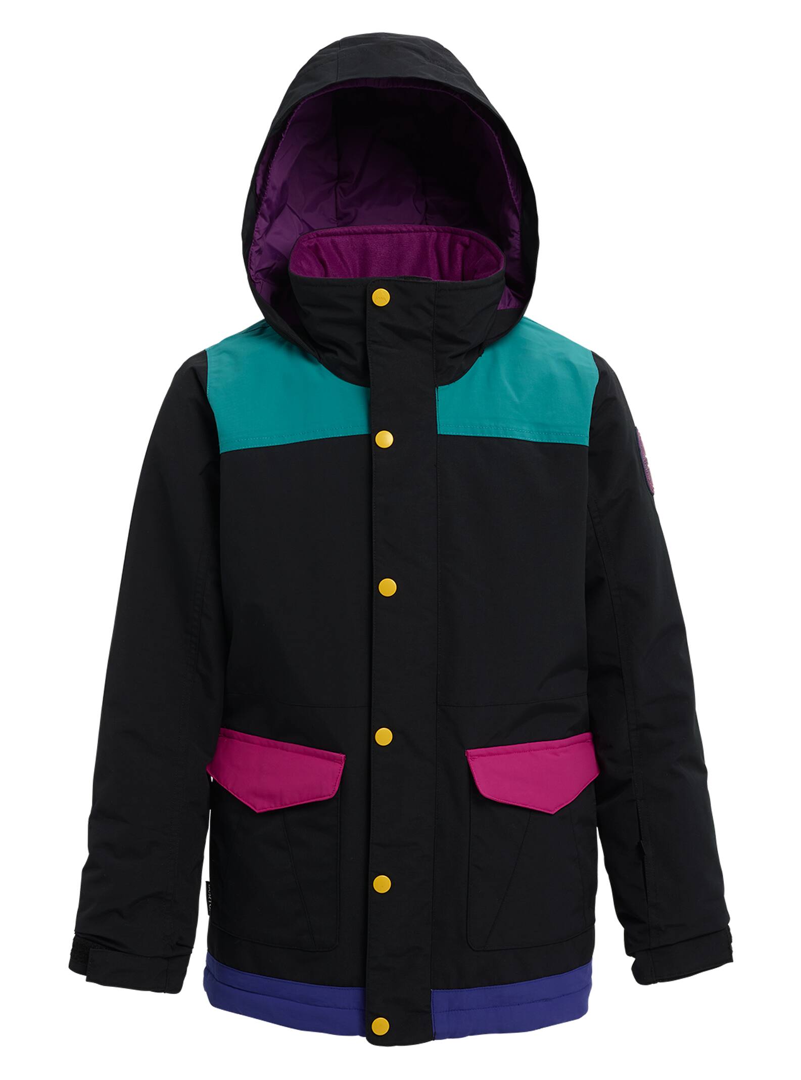 Burton - Veste Elstar fille, True Black Multi, XS