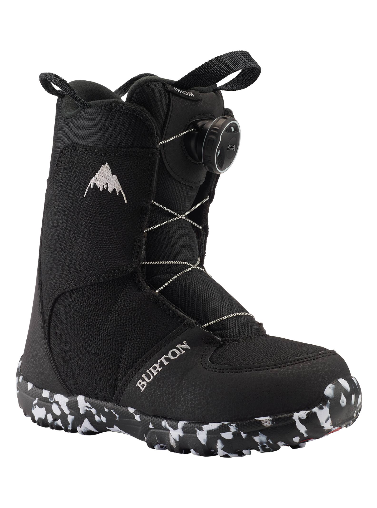 Burton - Boots de snowboard Grom Boa®, Black, 11C