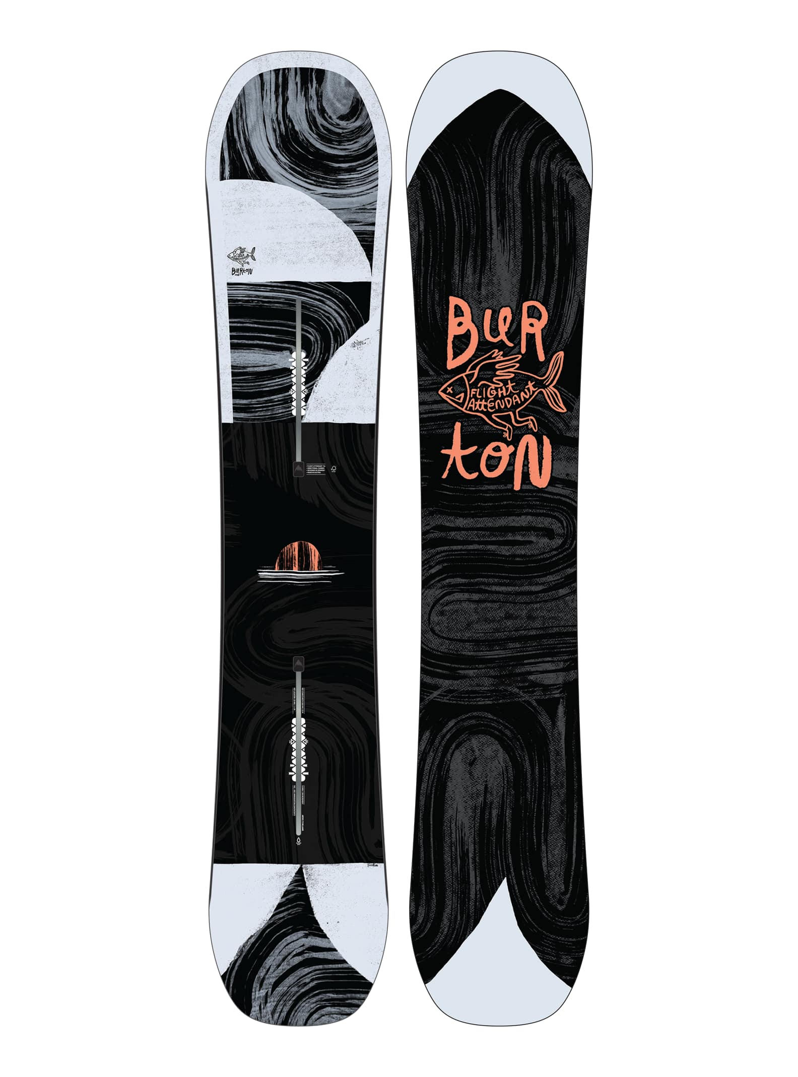 Burton  - Snowboard Flight Attendant à cambre homme, 156