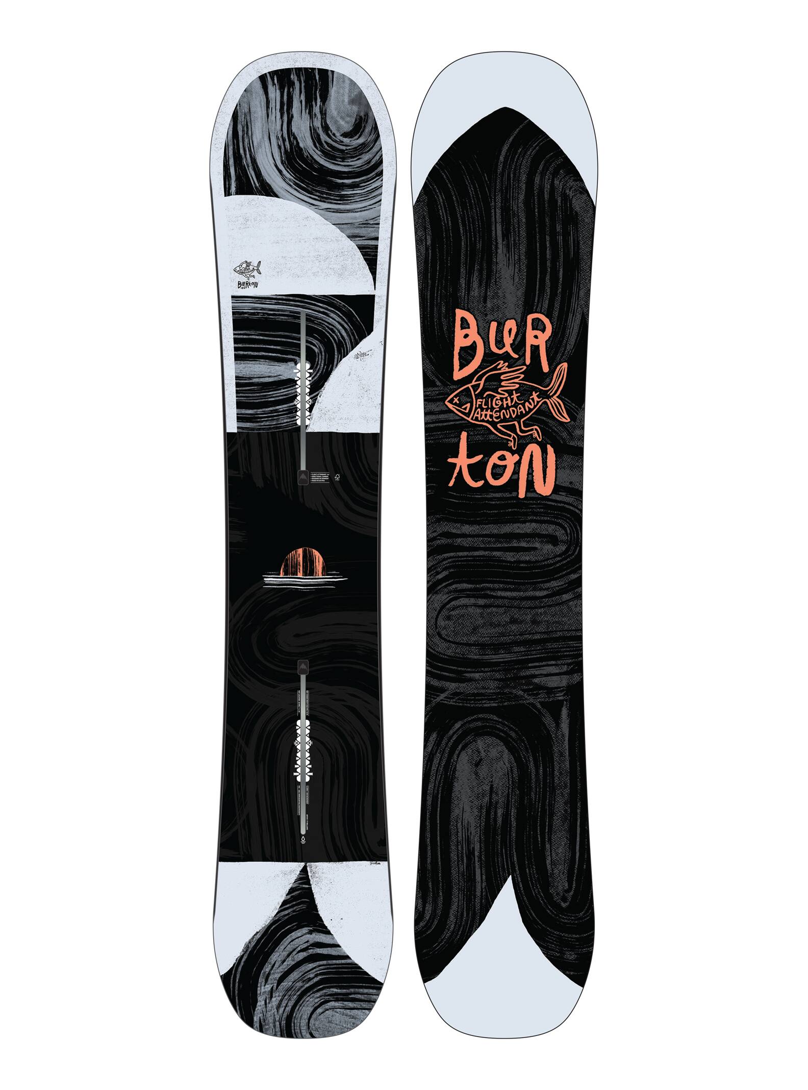 Burton  - Snowboard Flight Attendant à cambre homme, 162