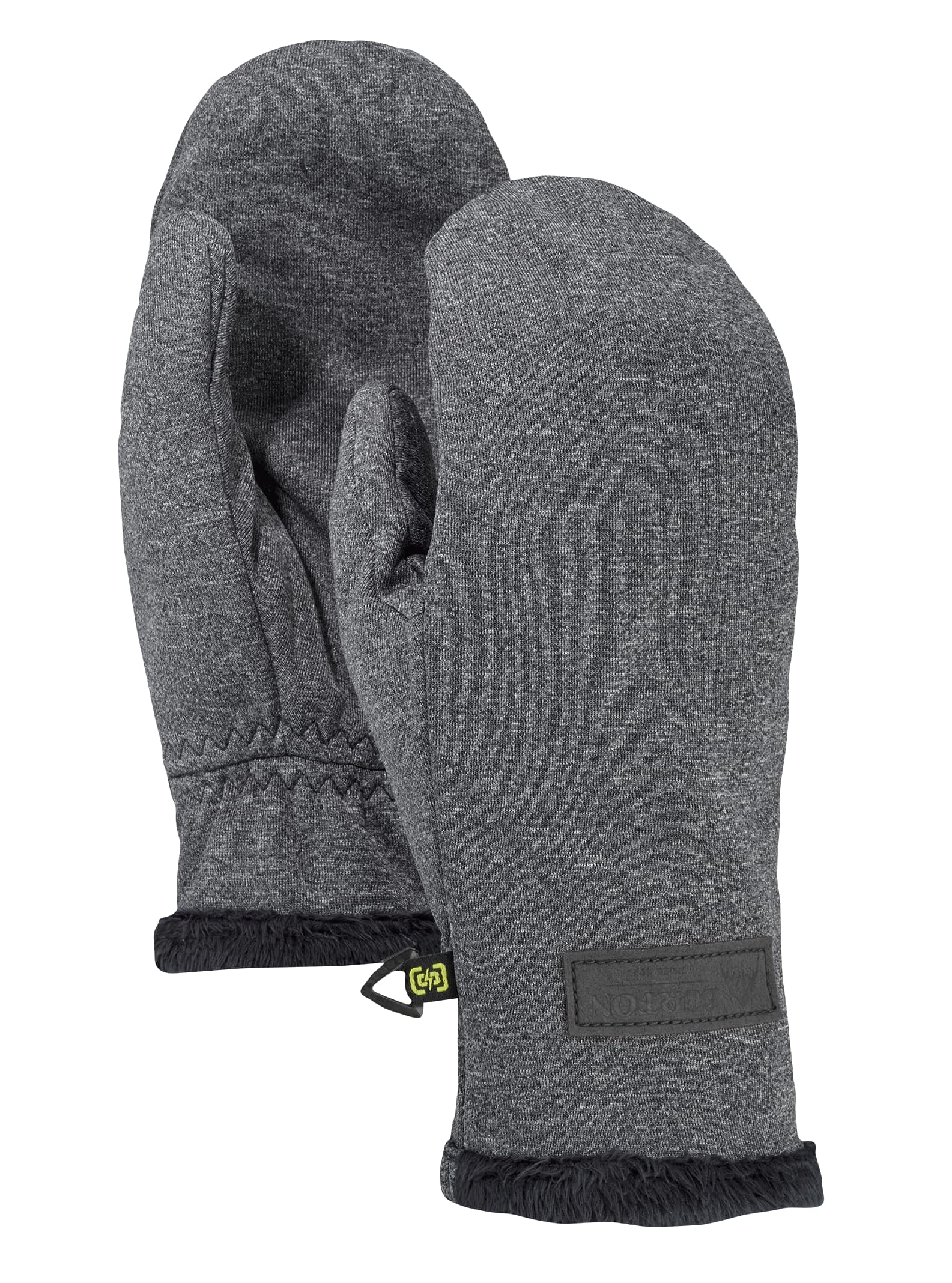 Burton - Moufles Sapphire femme, True Black Heather, M