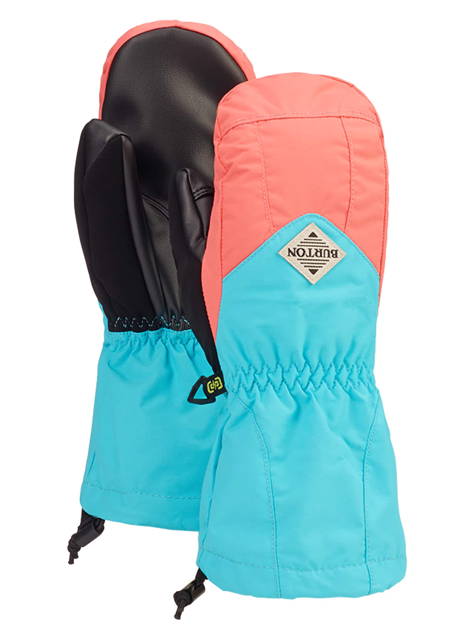 Burton - Moufles Profile enfant, Georgia Peach / Blue Cura?ao, L
