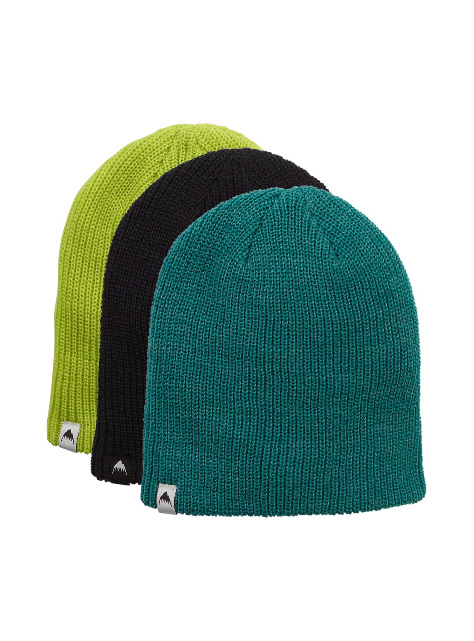 Burton - Lot de 3 bonnets DND enfant, True Black / Green-Blue Slate / Tender Soots, 1SZ