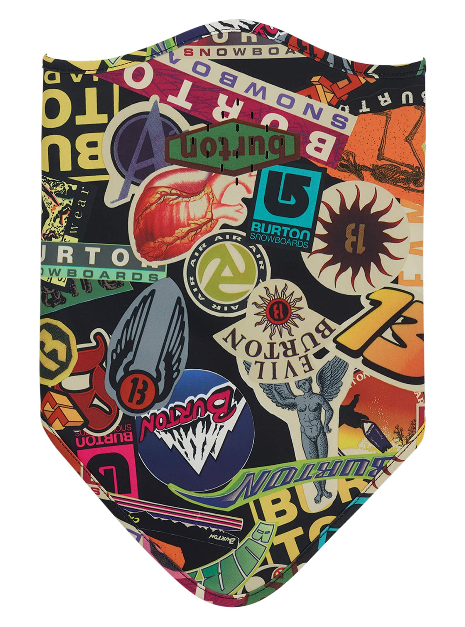 Burton - Cagoule à coutures collées, Stickers, 1SZ