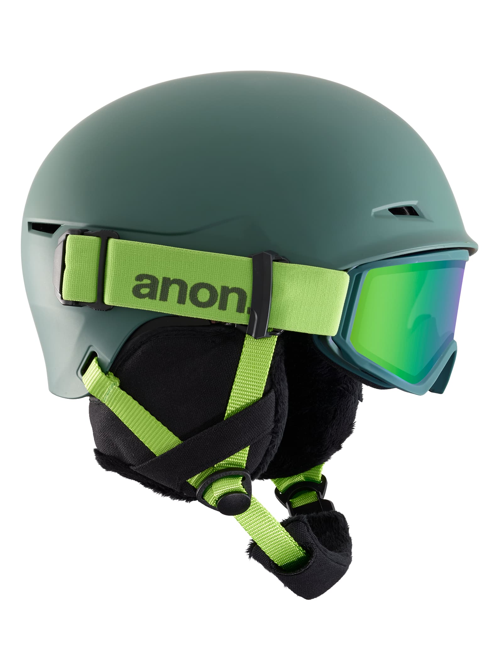 youth ski helmet with goggles