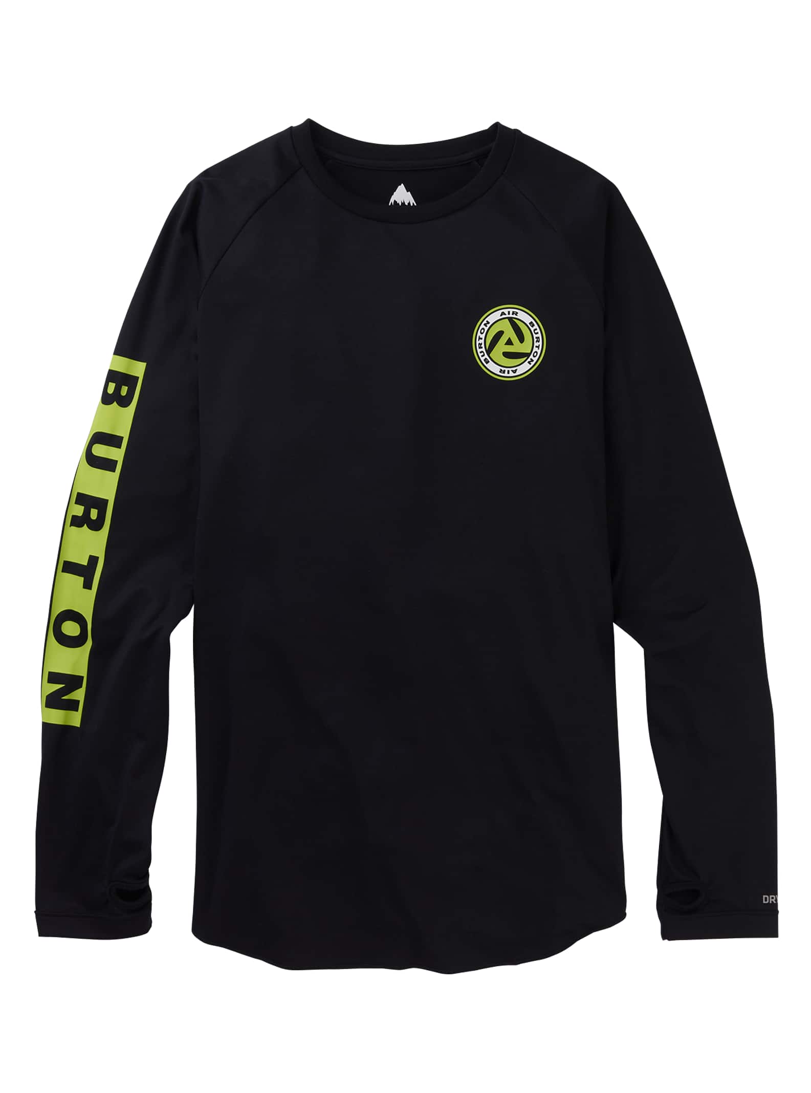 Burton - T-shirt de sous-vêtements Tech Roadie homme, True Black, XL