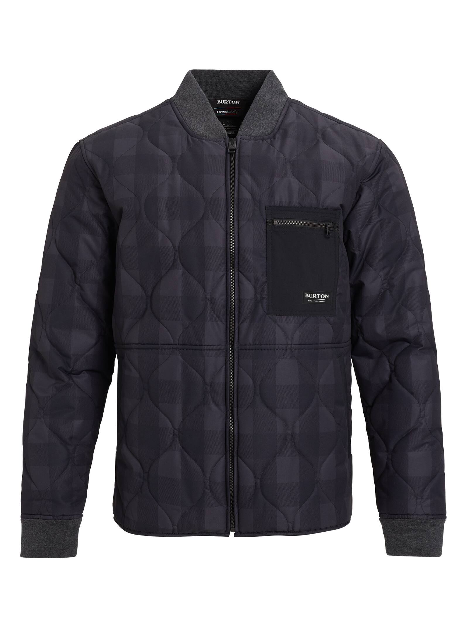 Burton - Veste Mallet homme, True Black Buffalo Plaid, L
