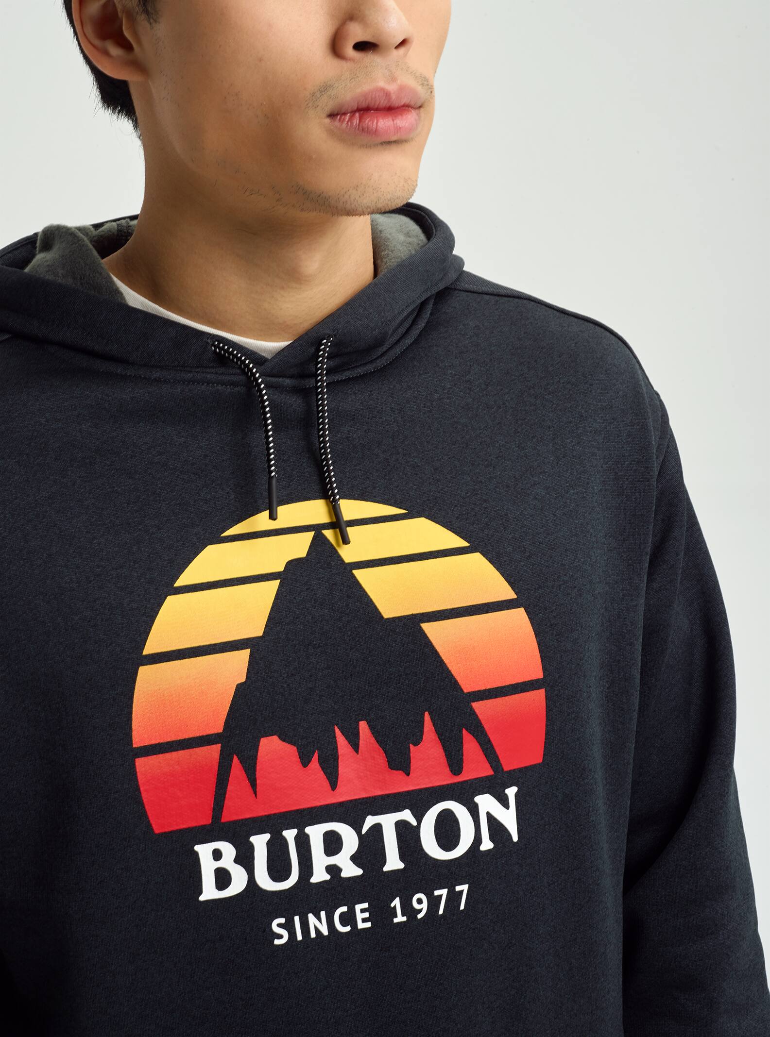 burton men's oak pullover moletom com capuz