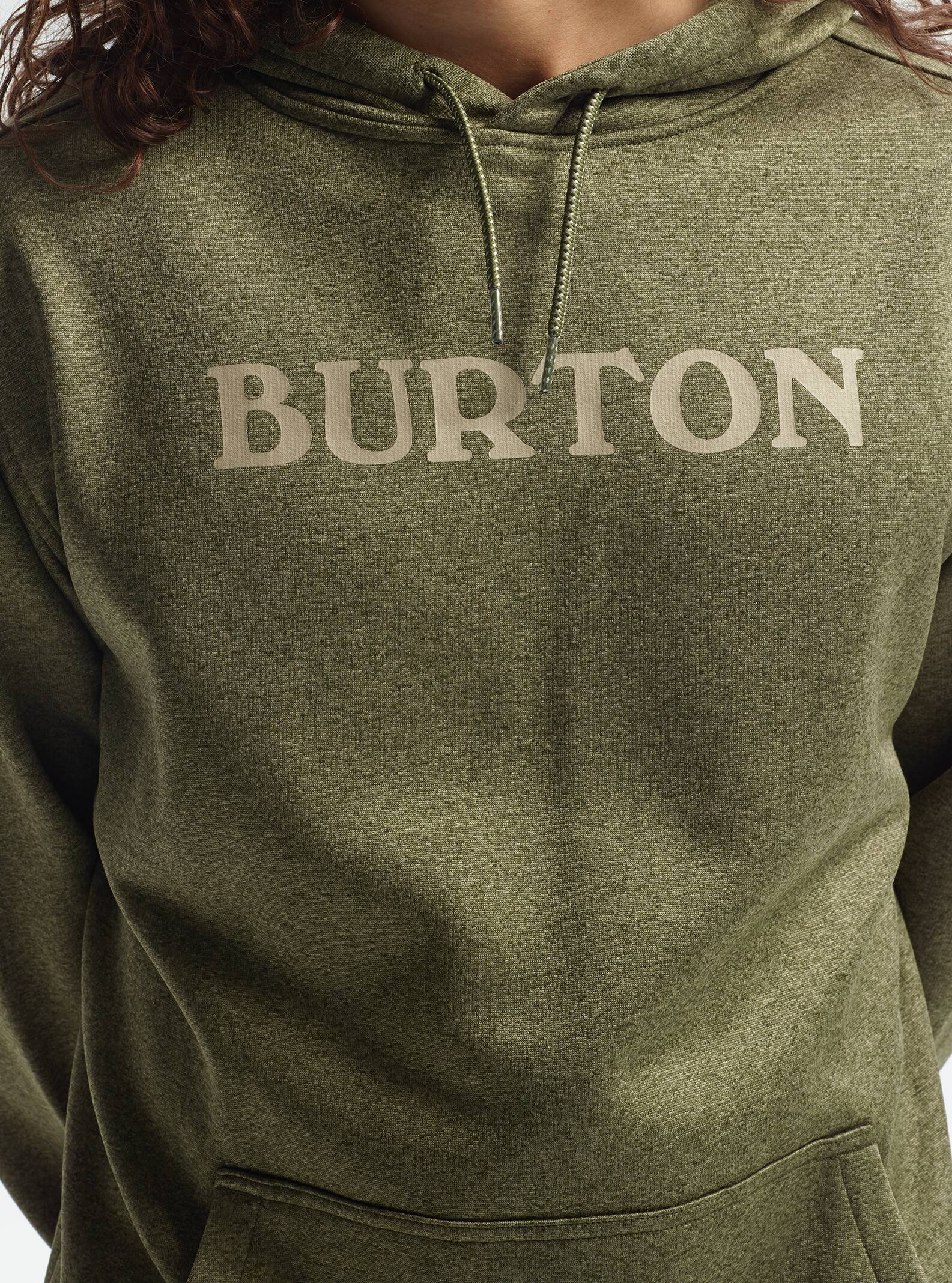 burton men's oak pullover moletom com capuz