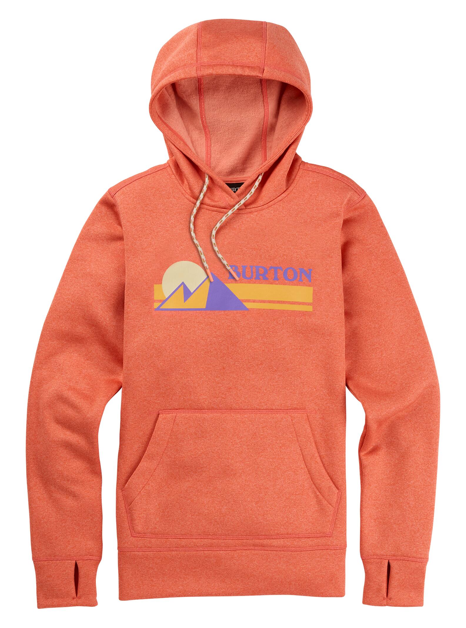 Burton - Sweat à capuche Oak femme, Crabapple Heather, XL
