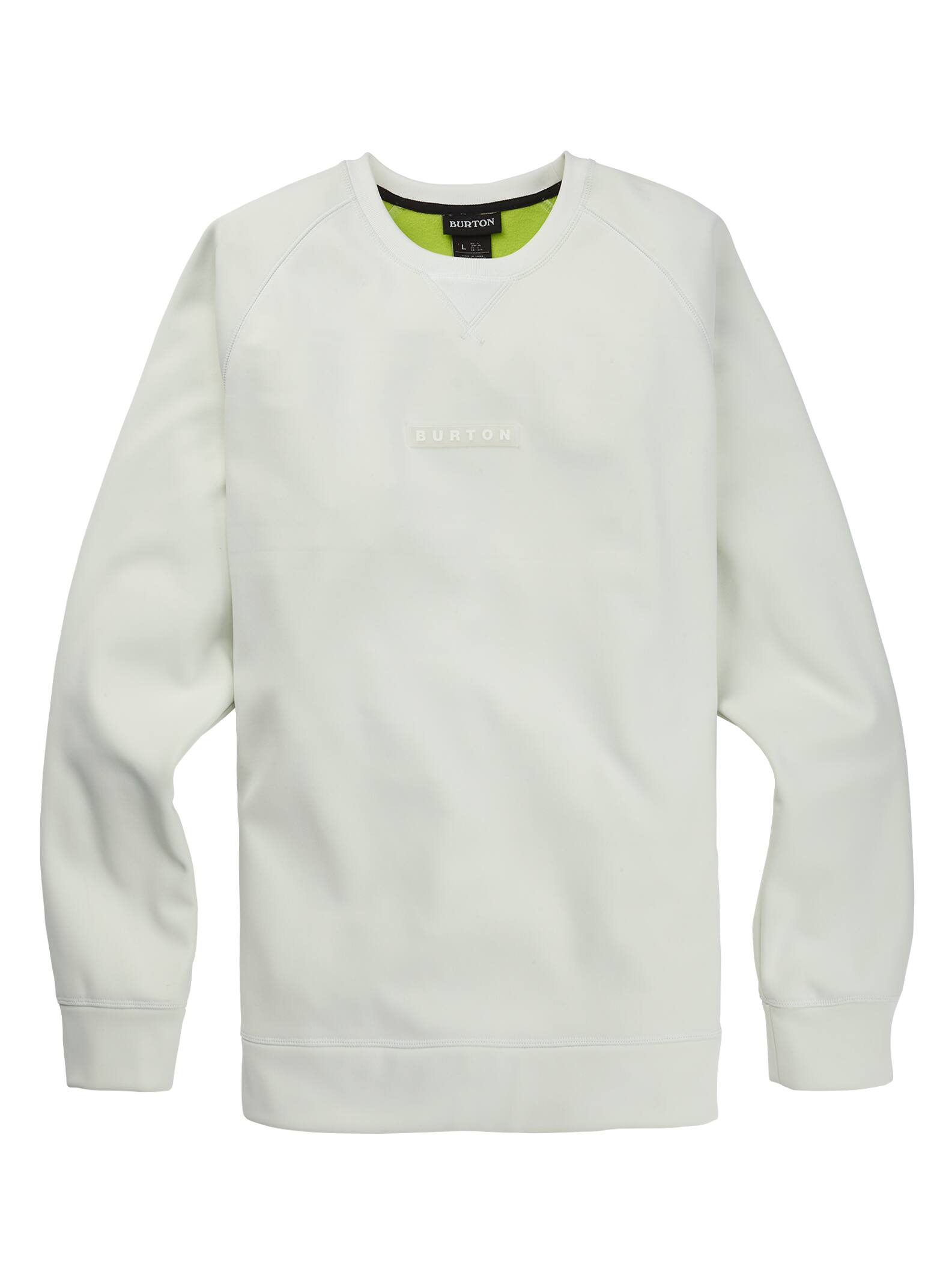 Burton - Ras du cou à coutures collées Crown homme, Stout White, XS