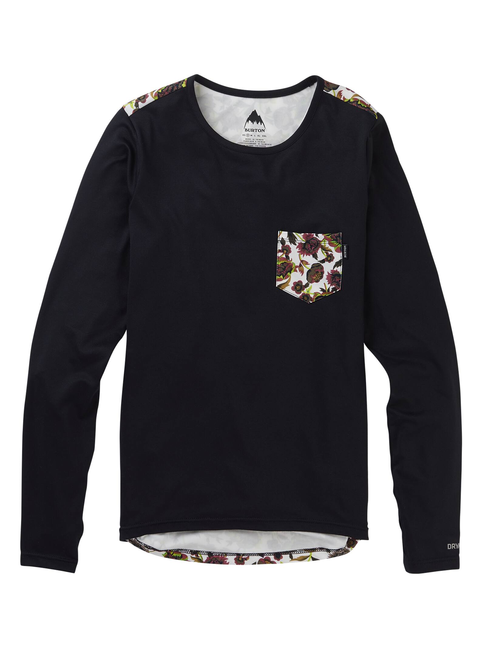 Burton  - T-shirt tech sous-vêtement femme, True Black, M