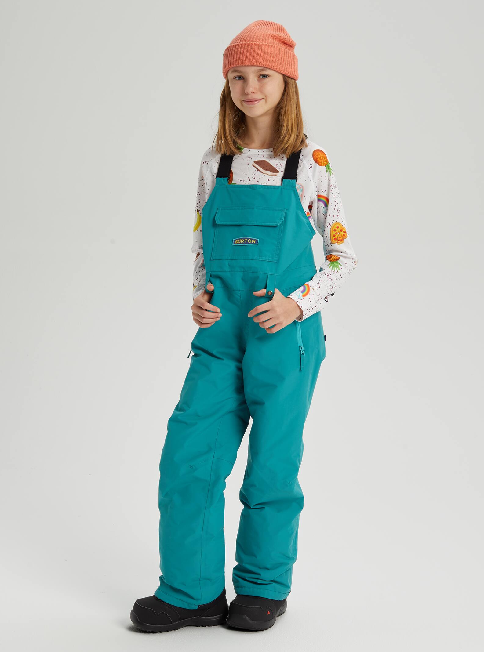 45％割引160cm【正規品直輸入】 BURTON Skylar スノーボード ウェアー ビブパンツ ユース XL ウエア/装備(子ども用