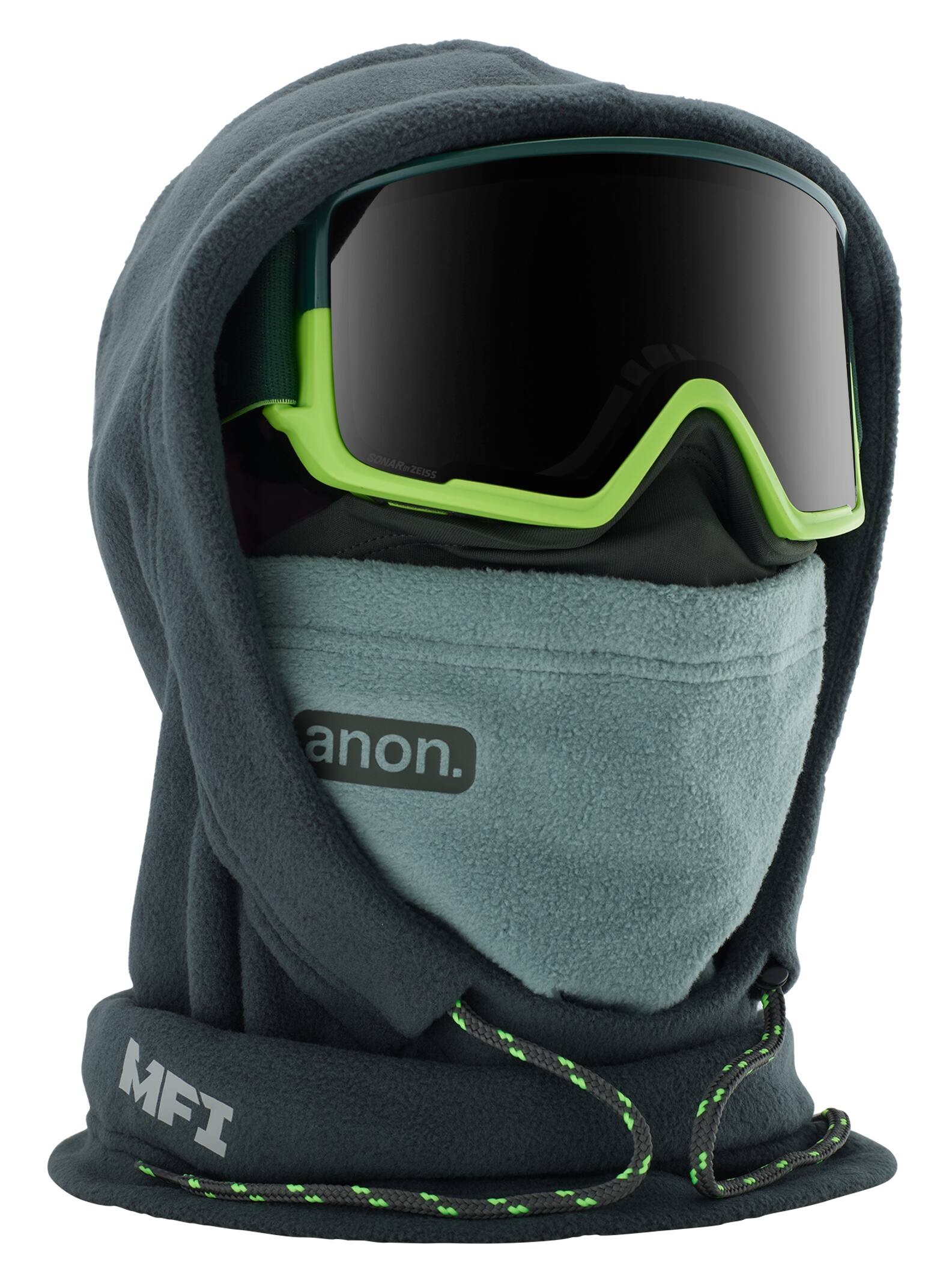 Anon - Capuche en polaire MFI homme, Gray Pop, 1SZ