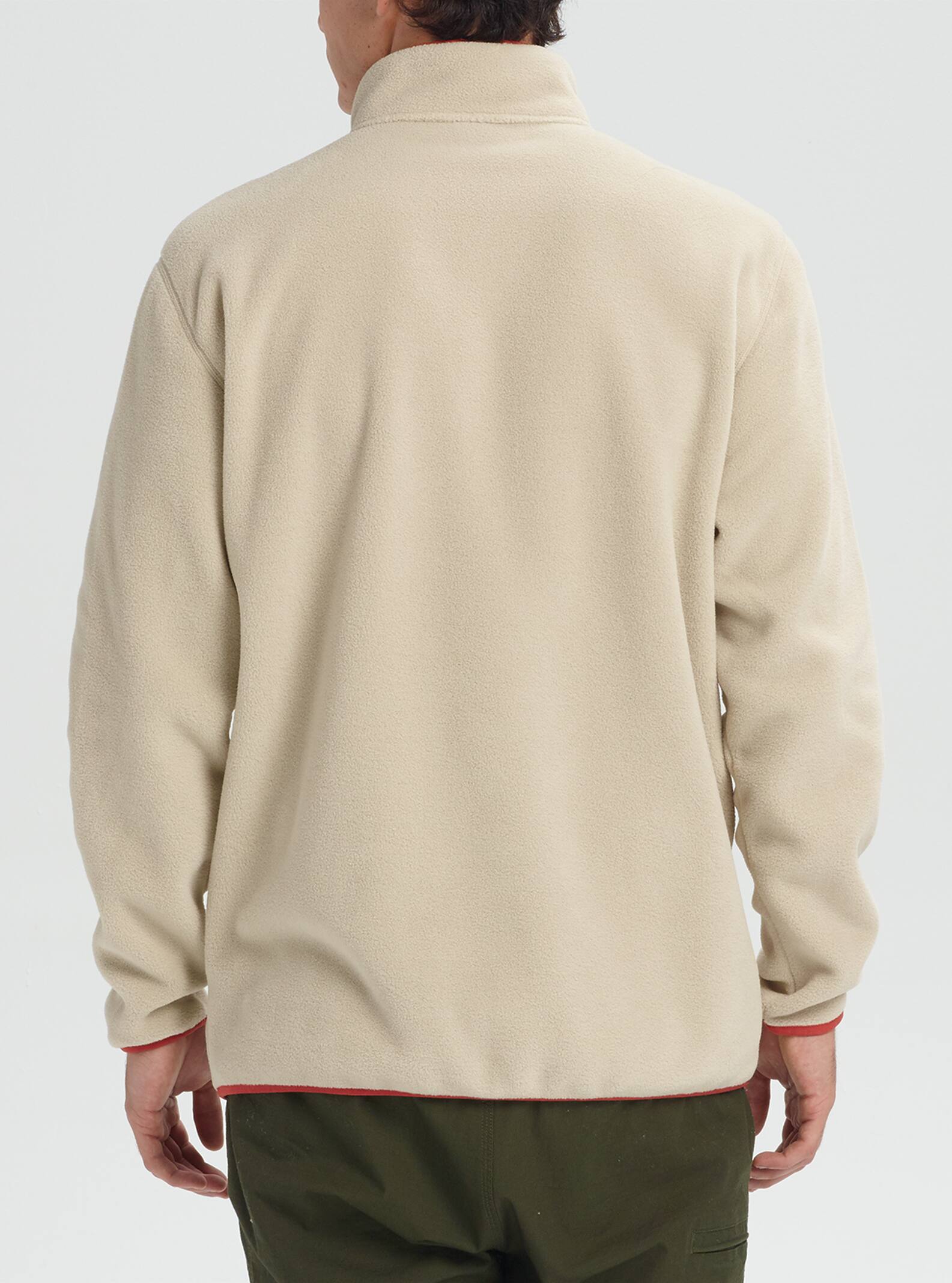 men's burton hearth fleece anorak