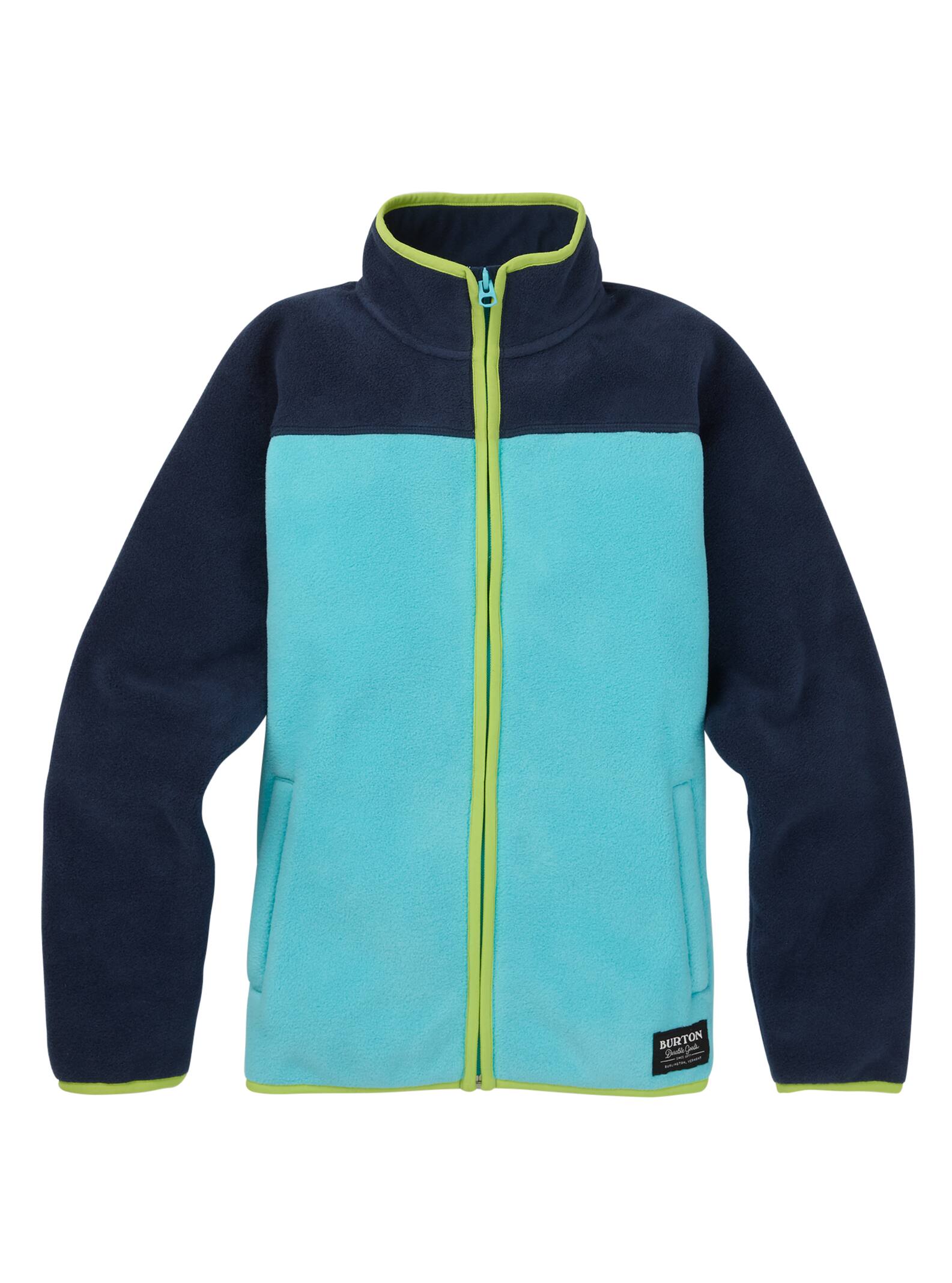 Burton – Polaire zippée Spark enfant, Blue Cura?ao / Dress Blue, L