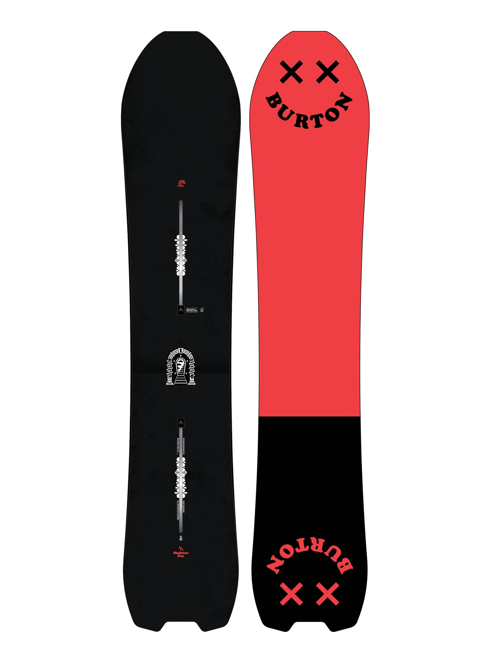 Burton – Snowboard Skeleton Key homme, 150