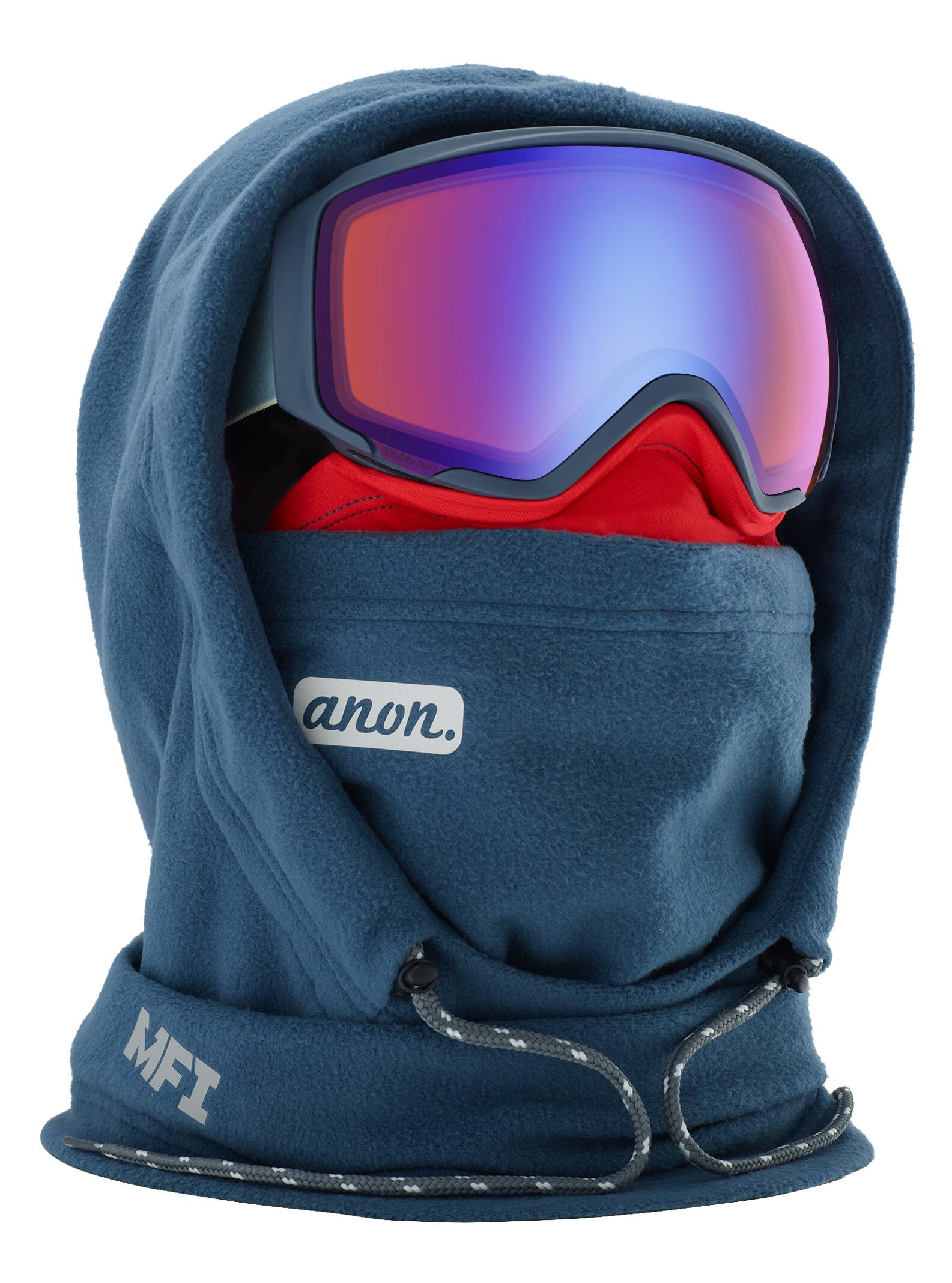 Anon - Capuche casque en polaire MFI femme, Gray, 1SZ