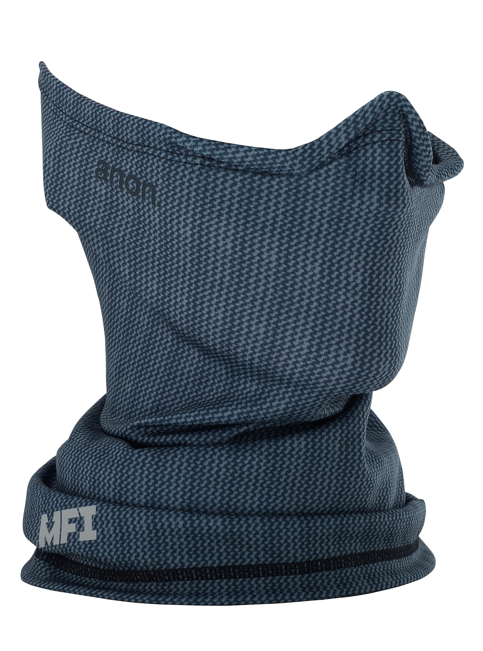 Anon - Cache-cou en maille MFI homme, Lay Back Gray, 1SZ