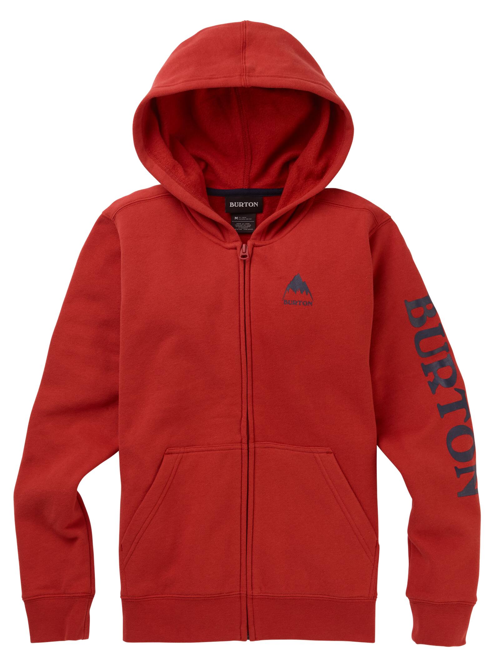 Burton - Sweat à capuche zippé Recycled Elite enfant, Tandori, L