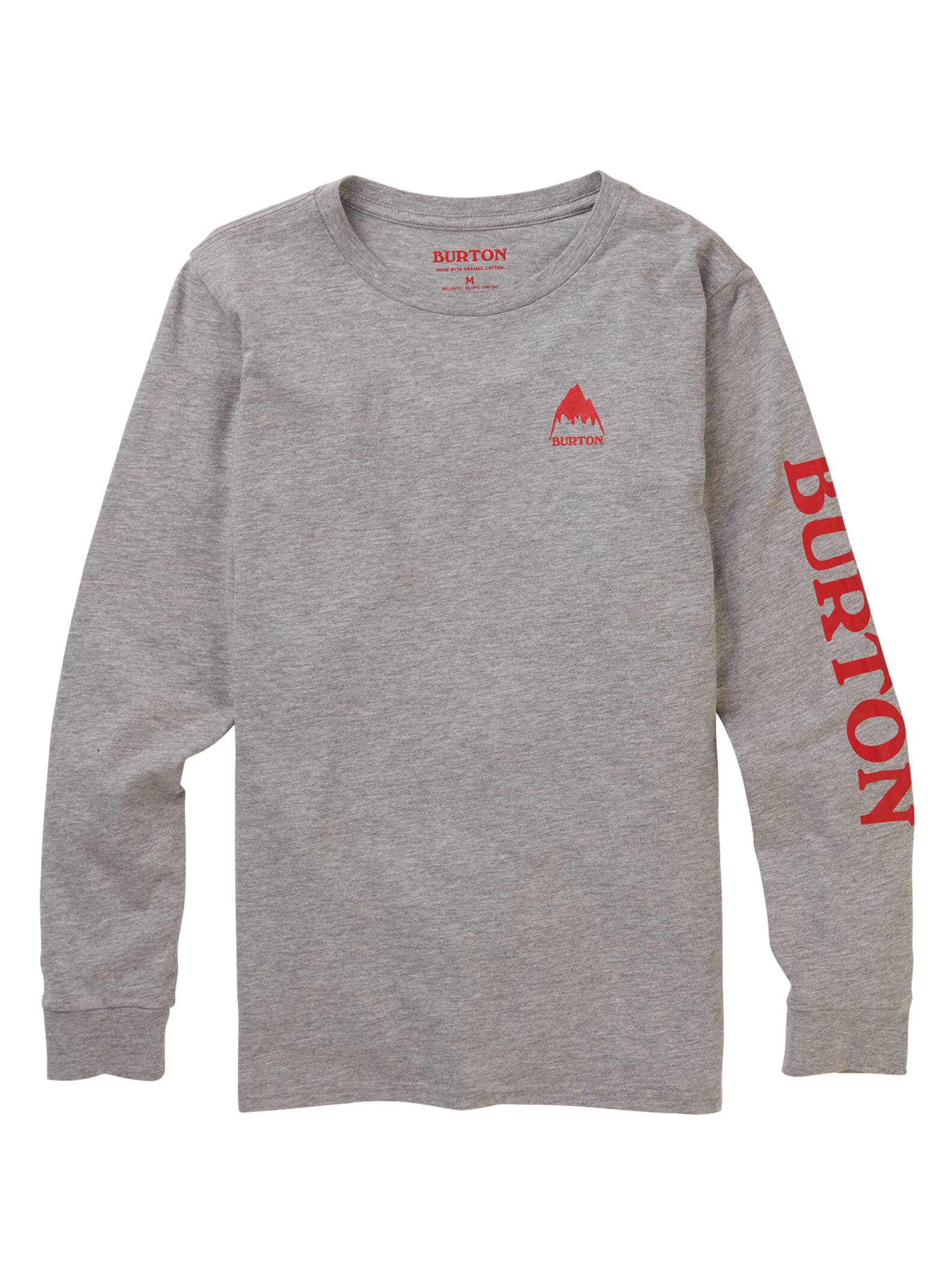 Burton - T-shirt à manches longues Elite garçon, Gray Heather, L