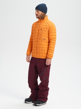 Men's Burton [ak] BK Lite Down Jacket shown in Russet Orange
