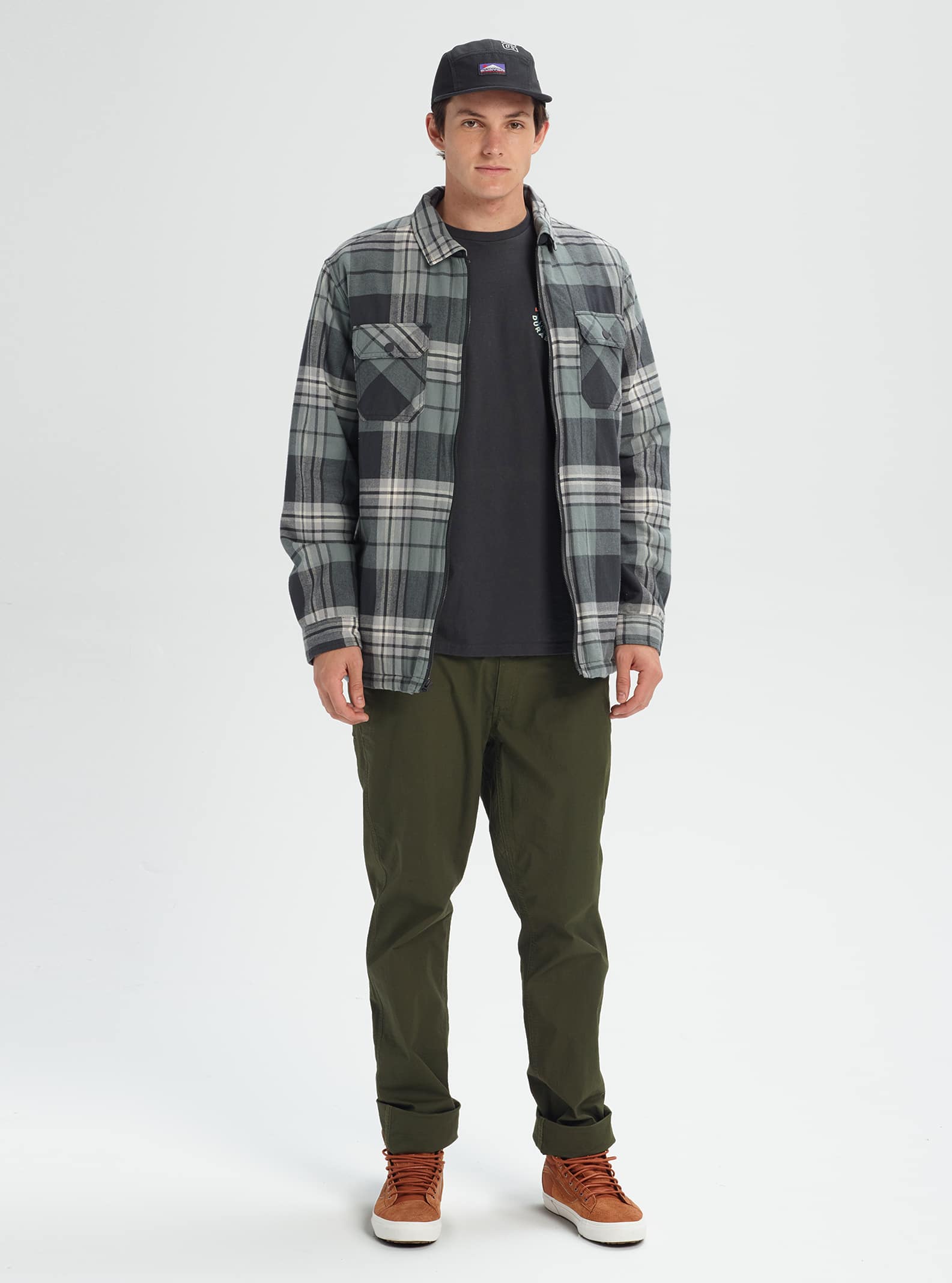 burton flannel jacket