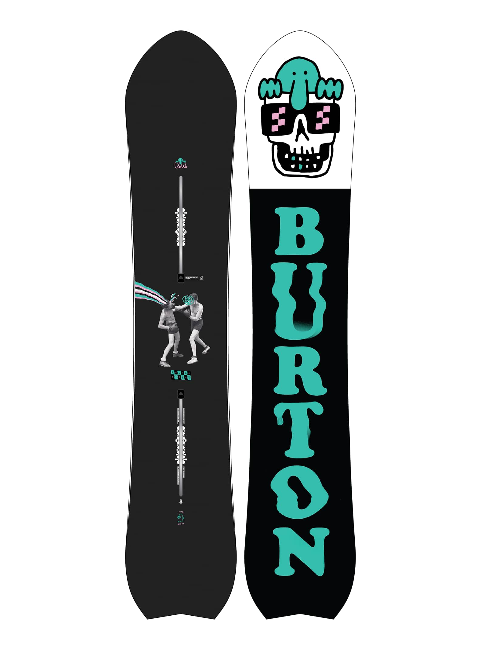 Burton - Snowboard Kilroy Twin à cambre directionnel homme, 158