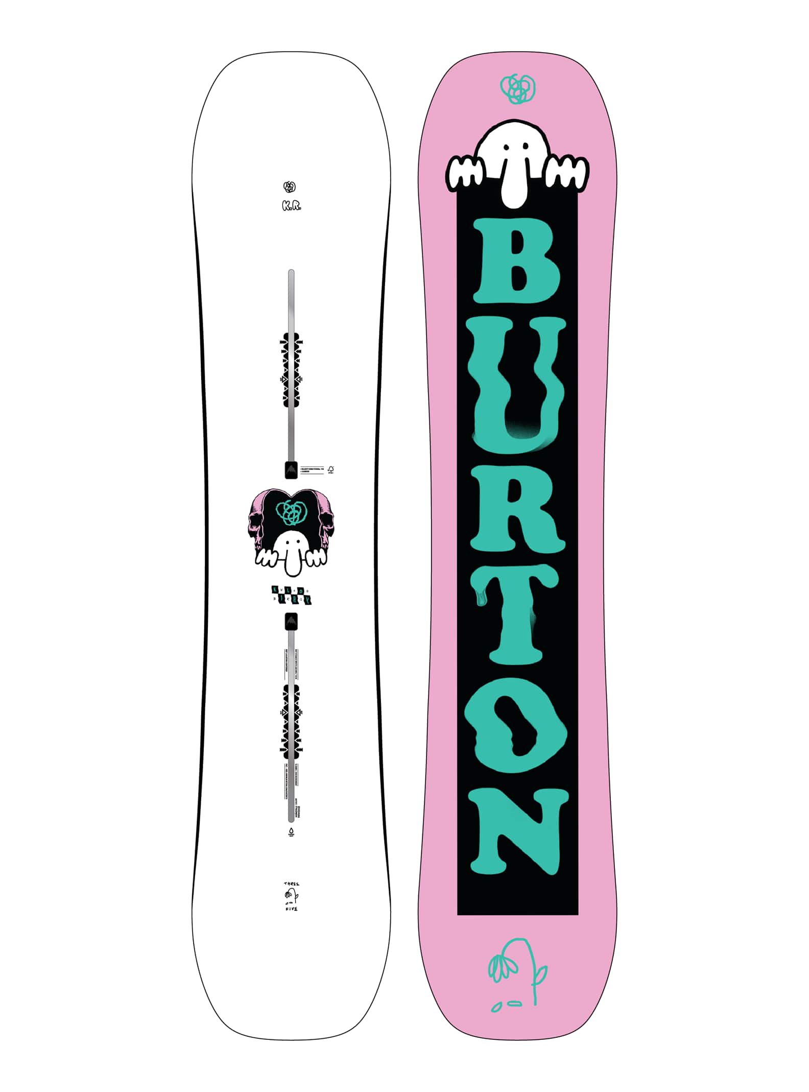 Mens Burton Kilroy Twin Camber Snowboard Burton Winter 2020 US