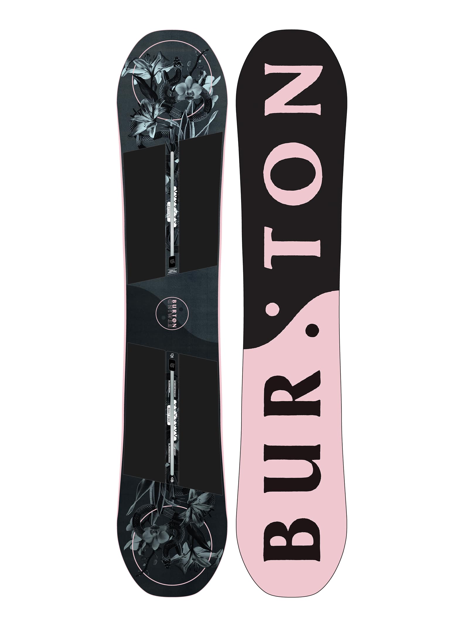 Burton  - Snowboard à cambre Rewind femme, 141