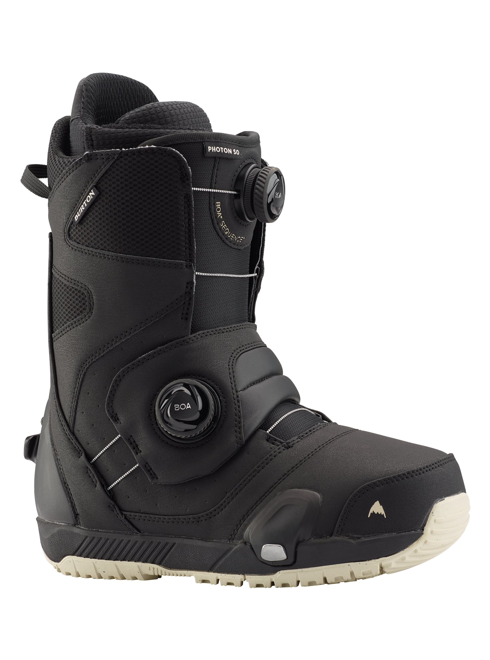 Burton - Boots de snowboard Photon Step On® larges homme, Black, 10