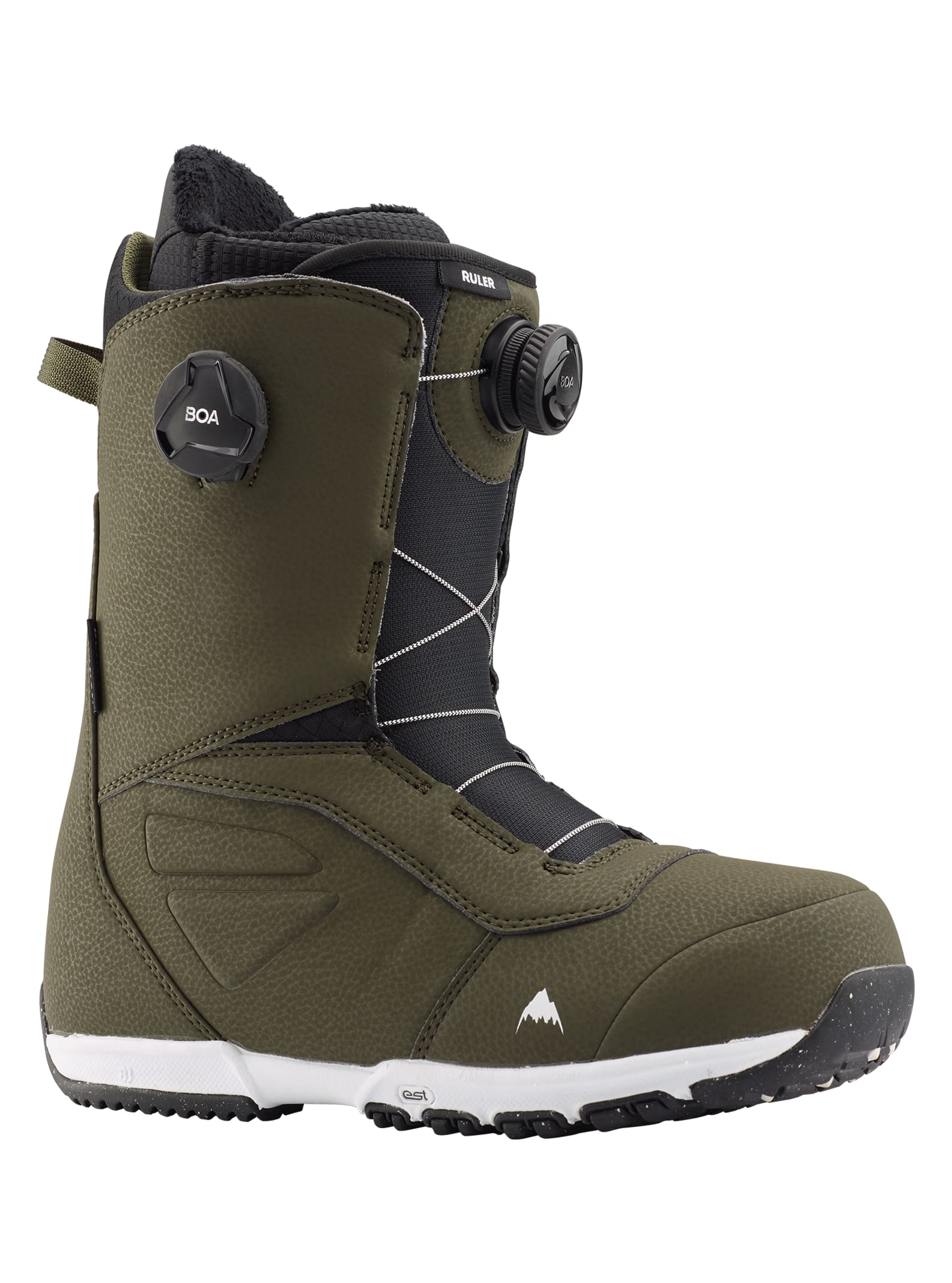 Burton - Boots de snowboard Ruler Boa® homme, Clover, 11