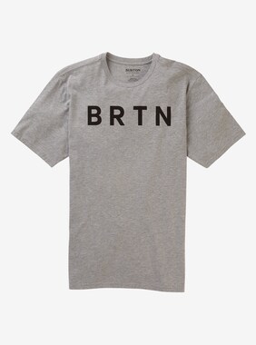 Burton BRTN Short Sleeve T-Shirt shown in Gray Heather