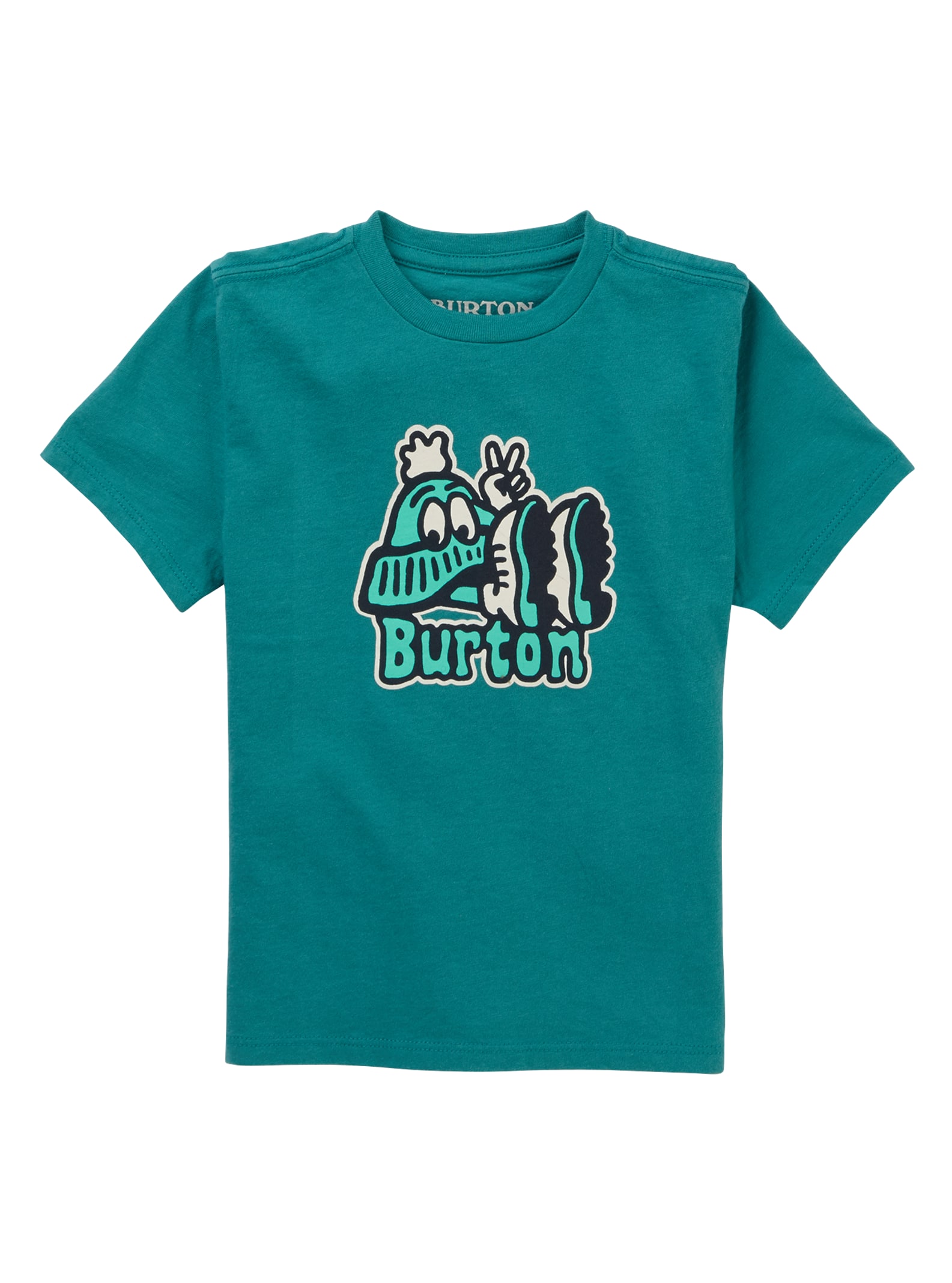 Burton - T-shirt à manches courtes bébé, Green-Blue Slate, 2T