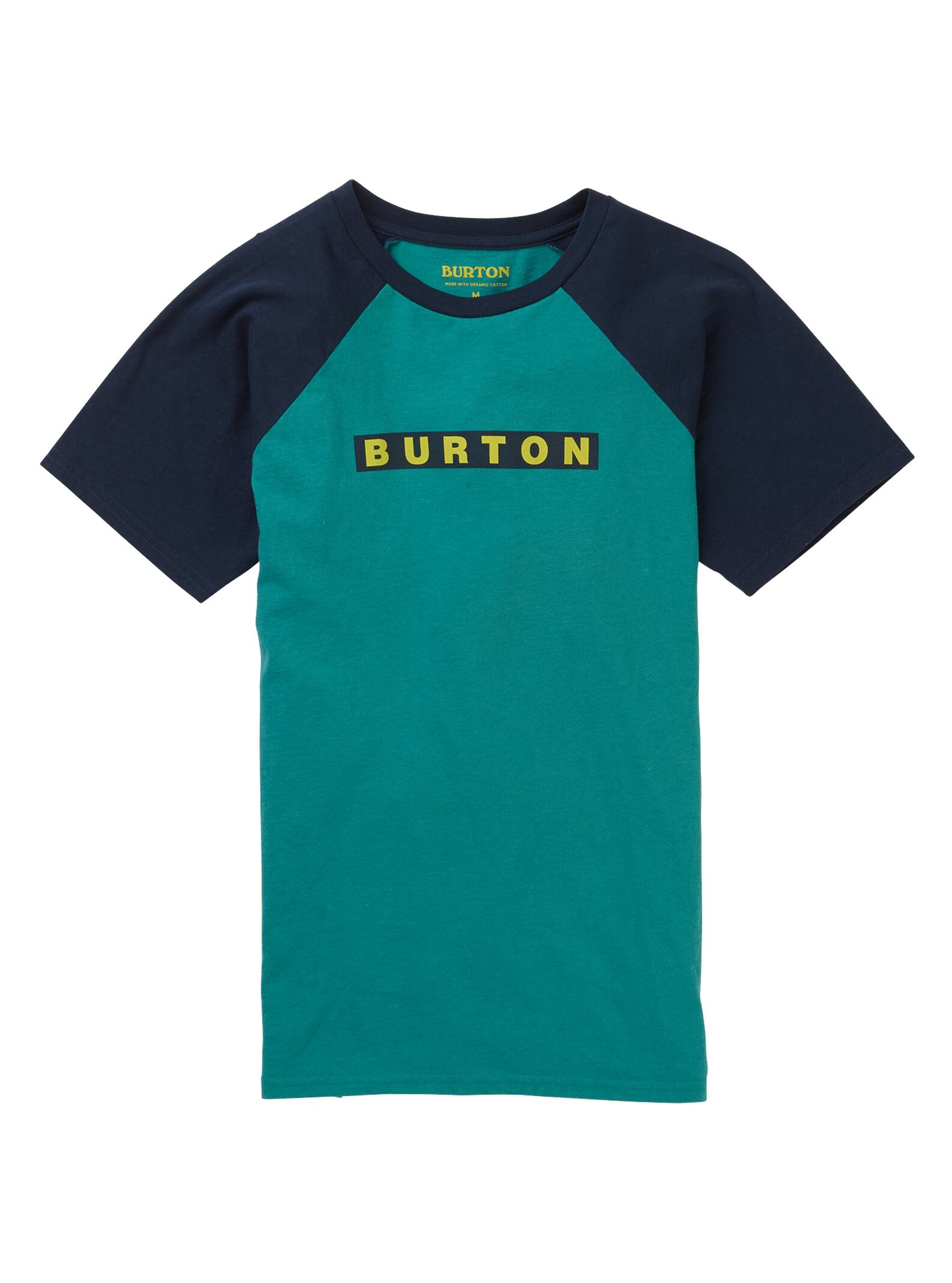 Burton - T-shirt à manches courtes Vault enfant, Green-Blue Slate, L