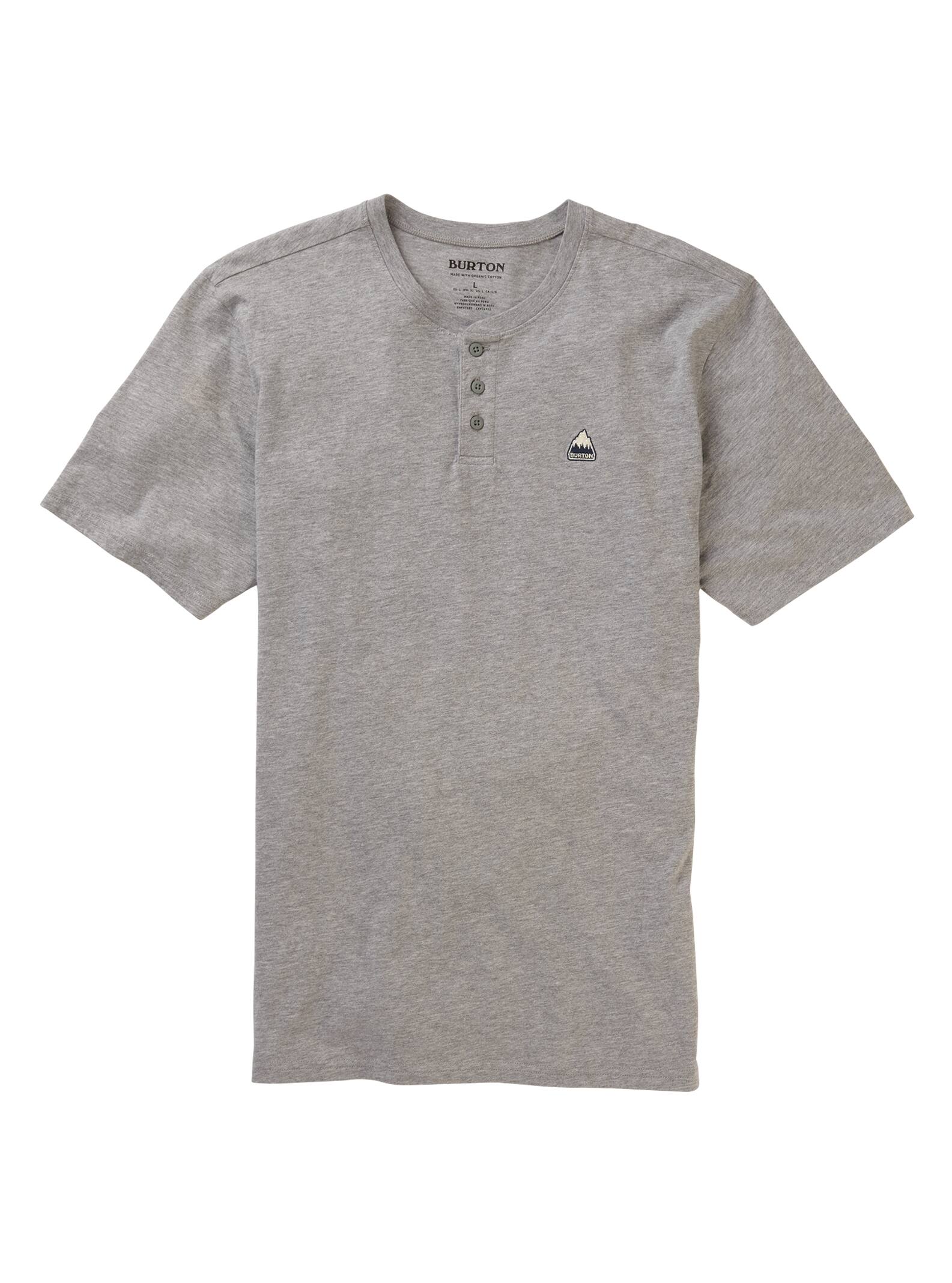 Burton - T-shirt à manches courtes Skreehaven homme, Gray Heather, XXL