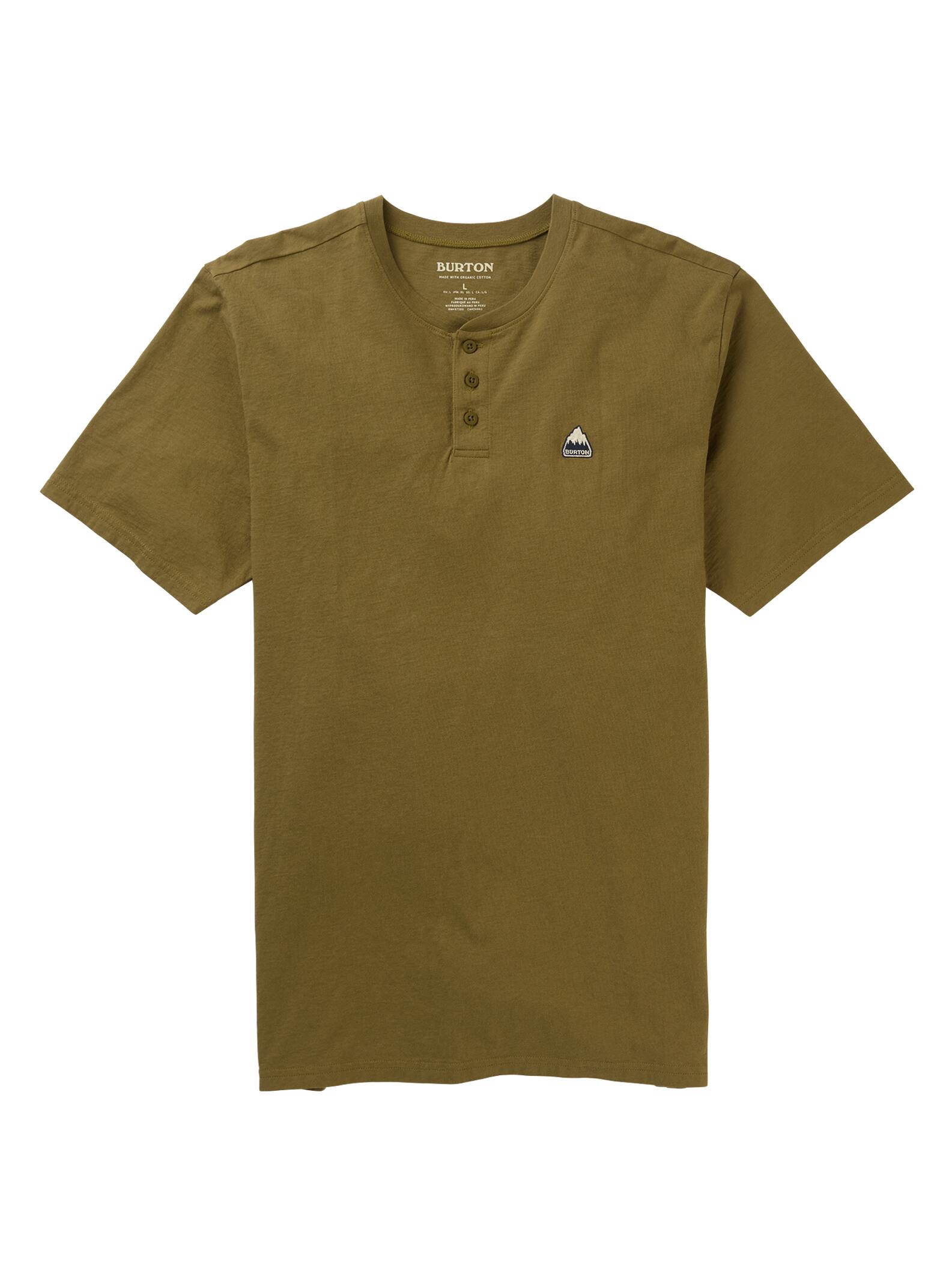Burton - T-shirt à manches courtes Skreehaven homme, Martini Olive, M