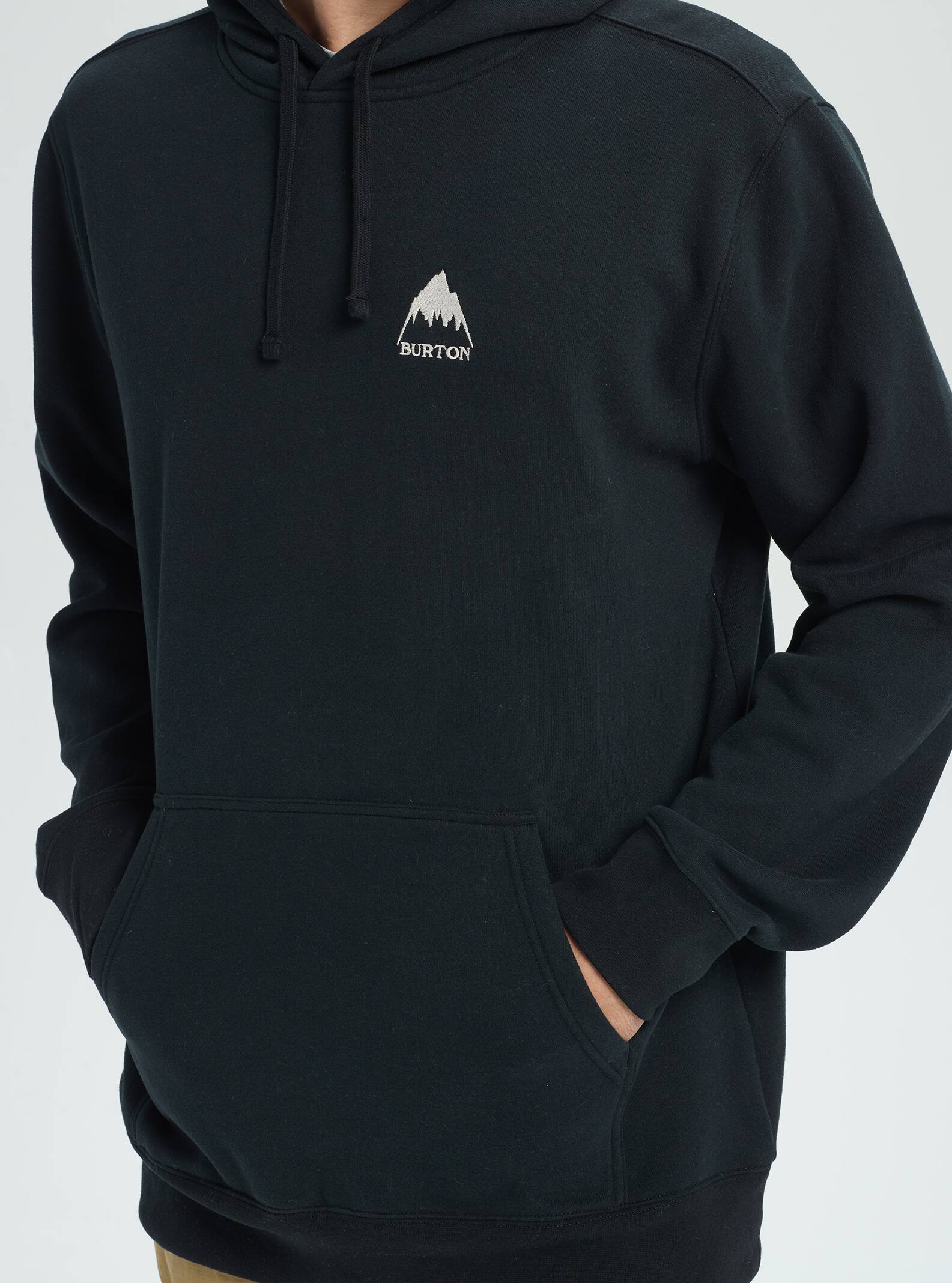 men's burton mountain pullover moletom com capuz