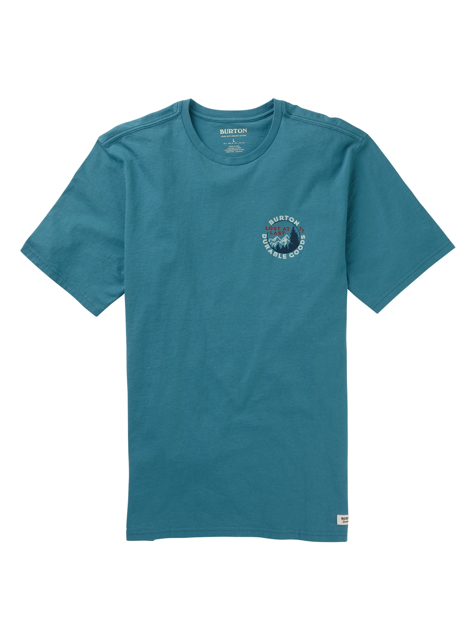 Burton - T-shirt à manches courtes Mill Pond homme, Storm Blue, L