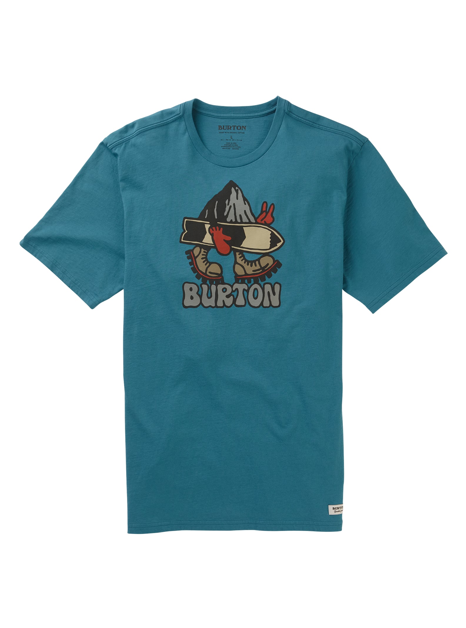 Burton T-shirt à manches courtes Lorid homme, Storm Blue, XS