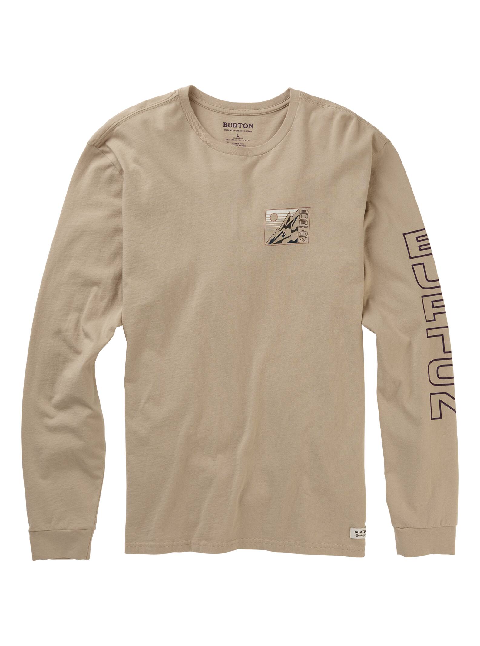 Burton - T-shirt à manches longues Windout homme, Plaza Taupe, L