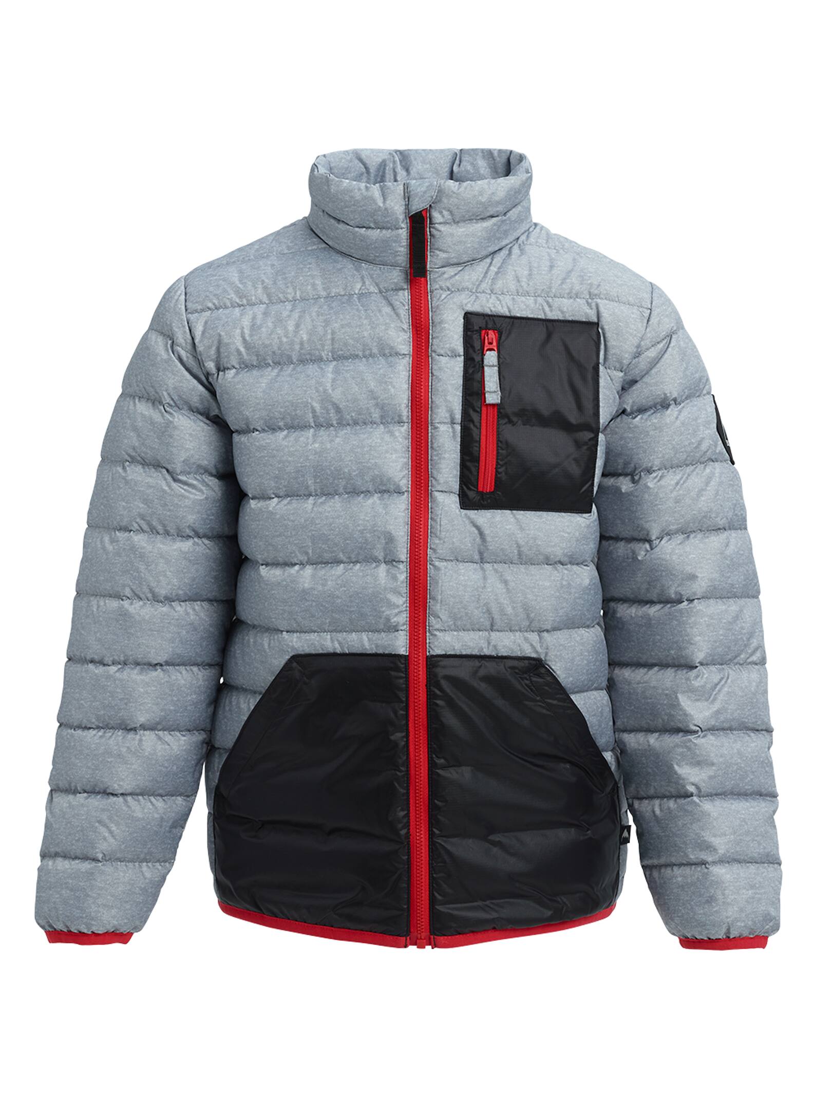 Burton - Insulator Evergreen garçon, Gray Heather, M