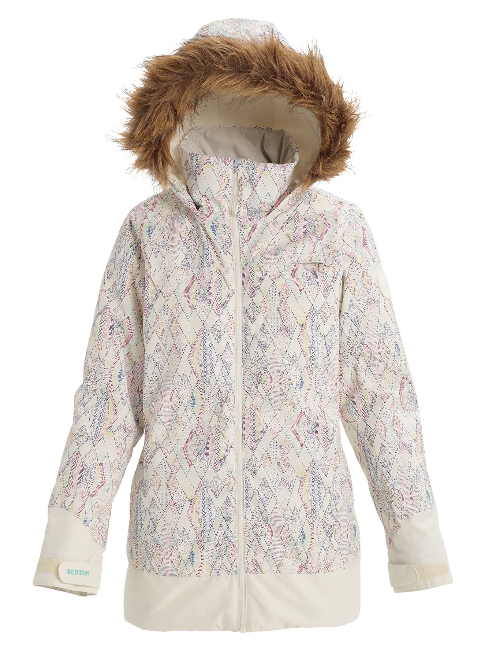 Burton - Veste femme Lelah, Diamond Dot / Stout White, L