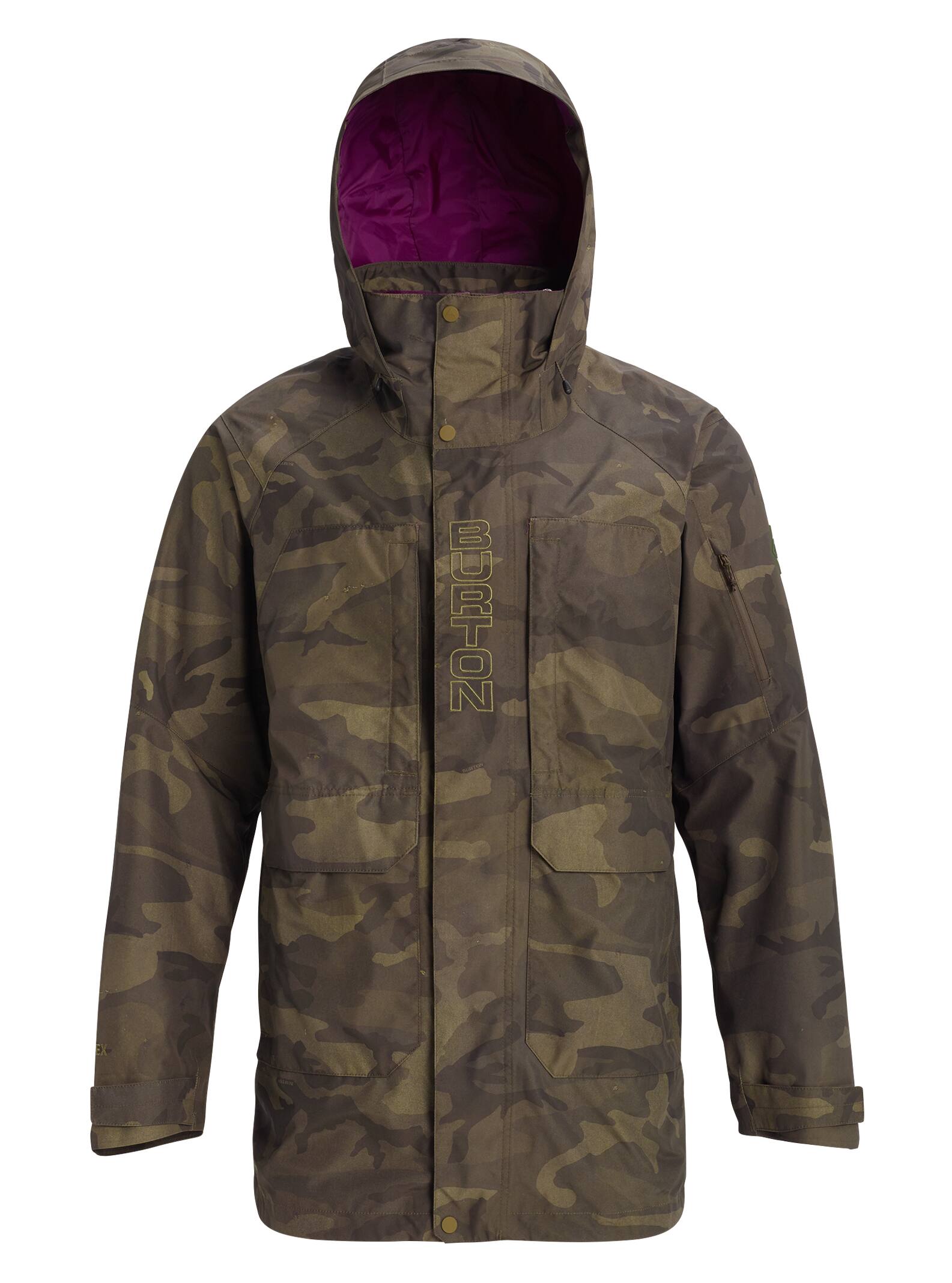 Burton - Veste GORE-TEX Vagabond homme, Worn Camo, XXL
