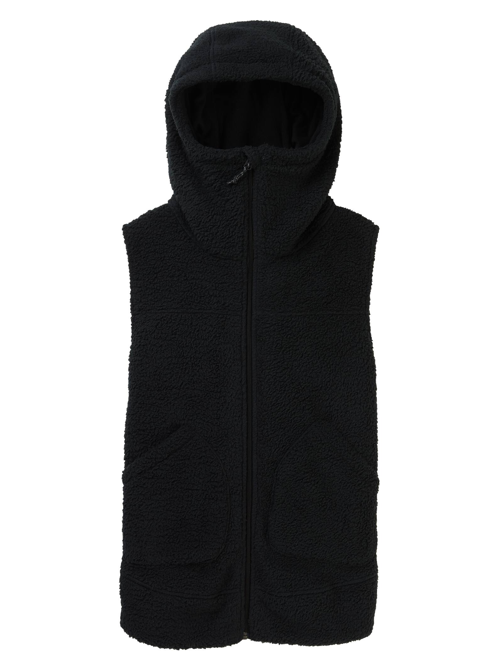 Burton - Veste sans manches Minxy femme, True Black Sherpa, M