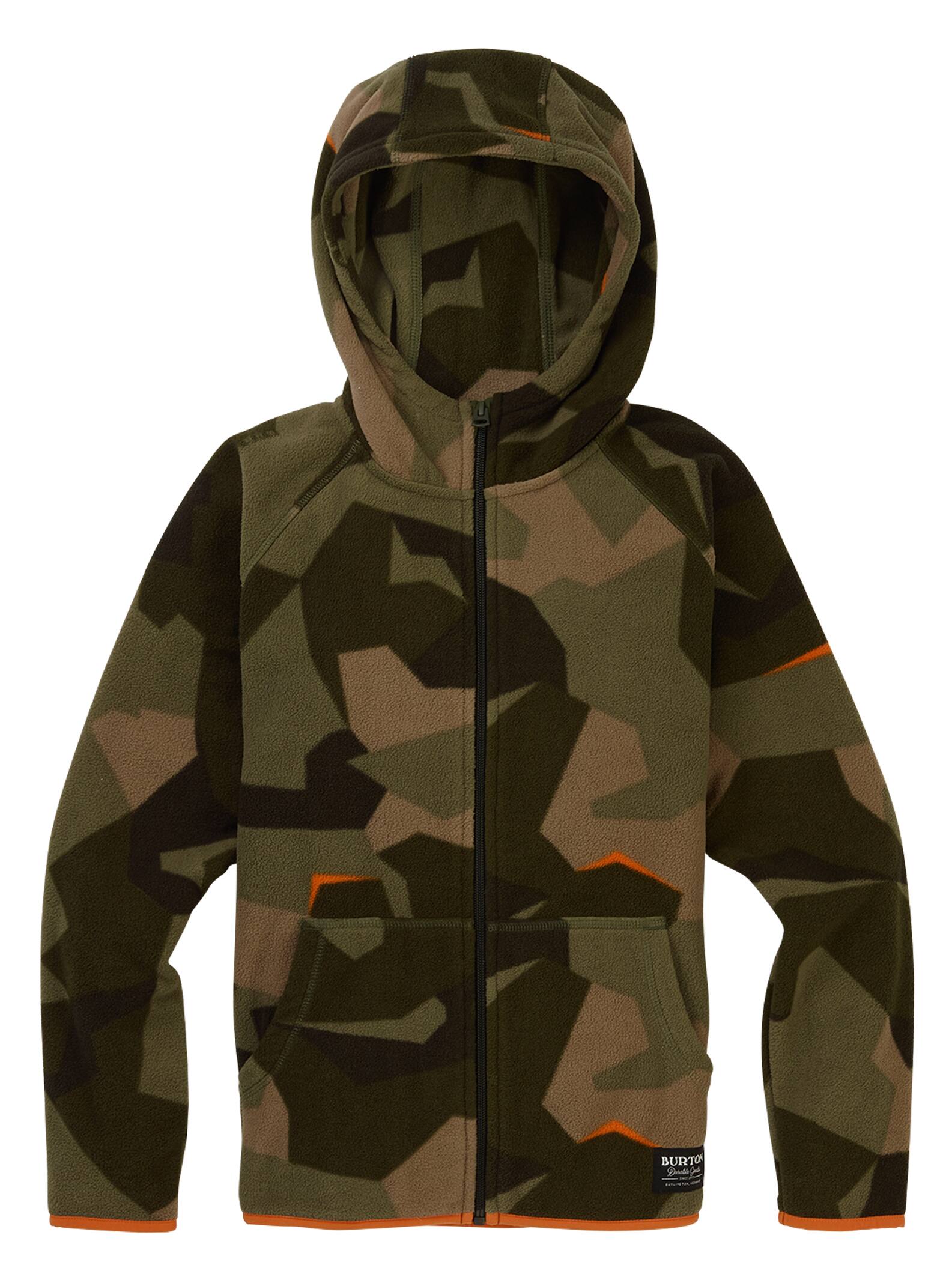 Burton – Polaire zippée Spark enfant, Three Crowns Camo, XL