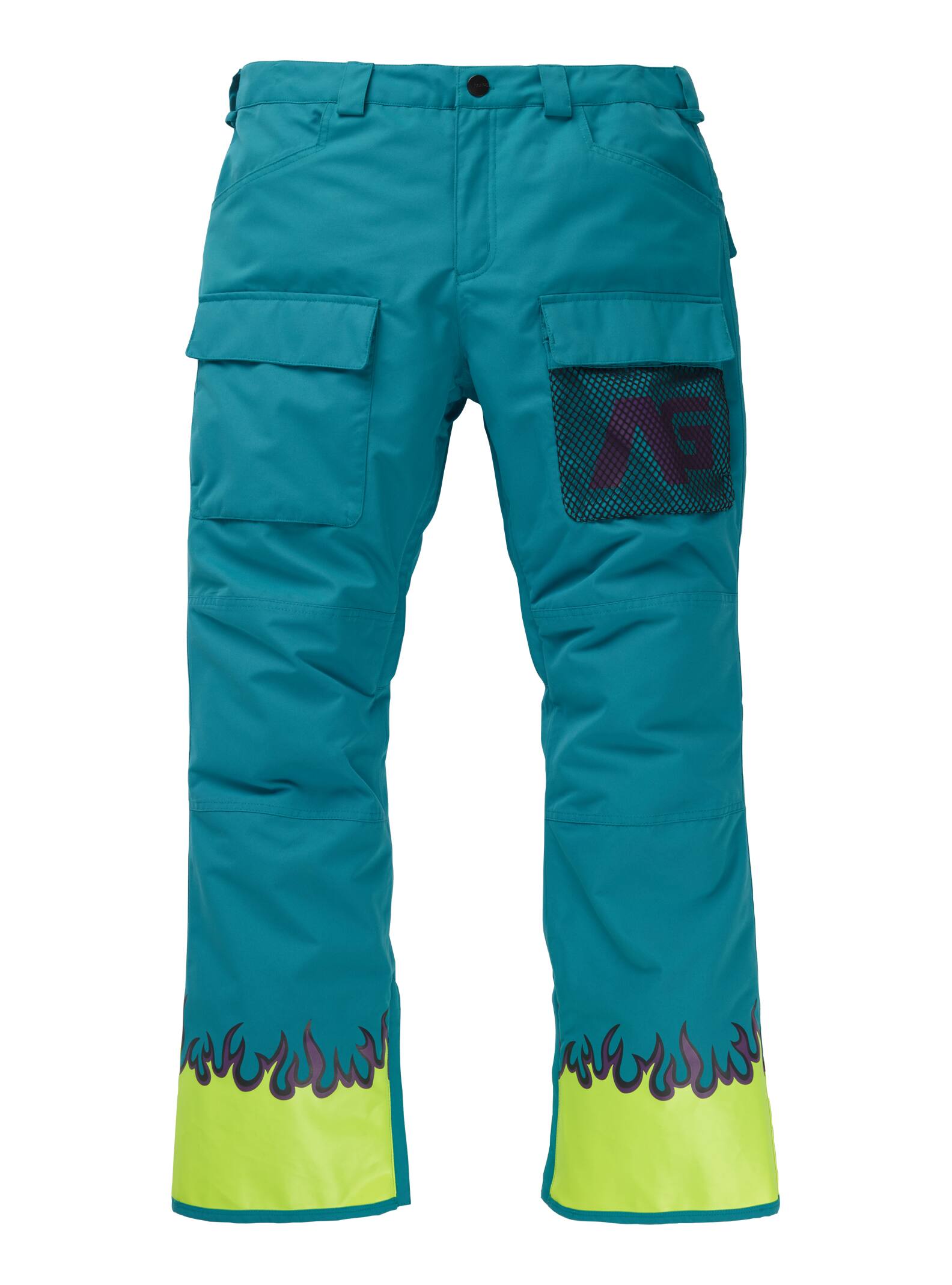 Burton - Pantalon Analog Mortar, Green-Blue Slate, XXL