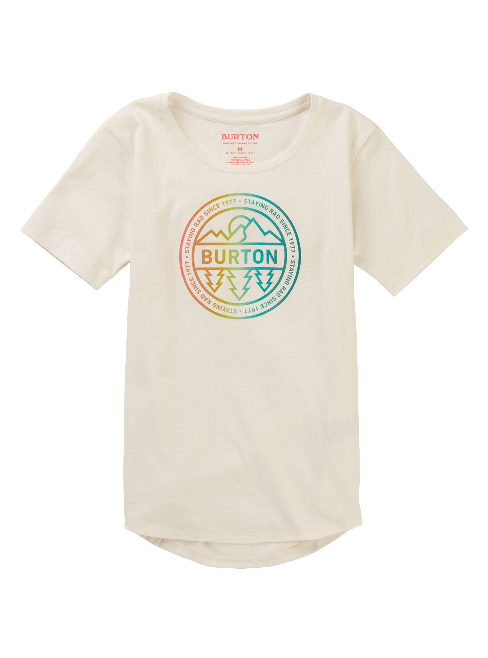 Burton - T-shirt à manches courtes Callon fille, Stout White, M