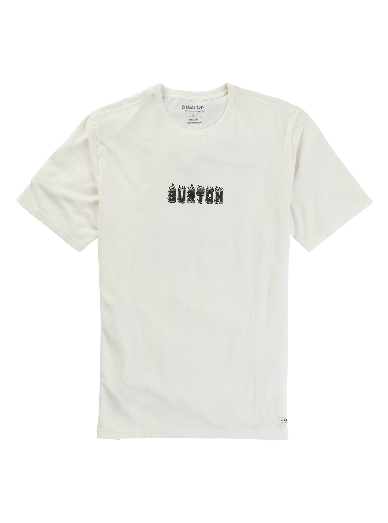 Burton T-shirt à manches courtes Guyute homme, Stout White, M